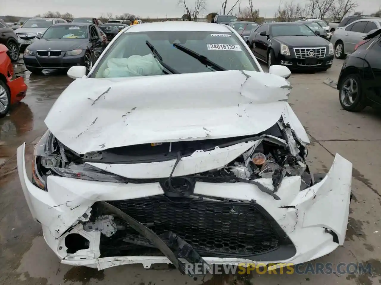 9 Photograph of a damaged car 5YFEPMAE8MP191875 TOYOTA COROLLA 2021