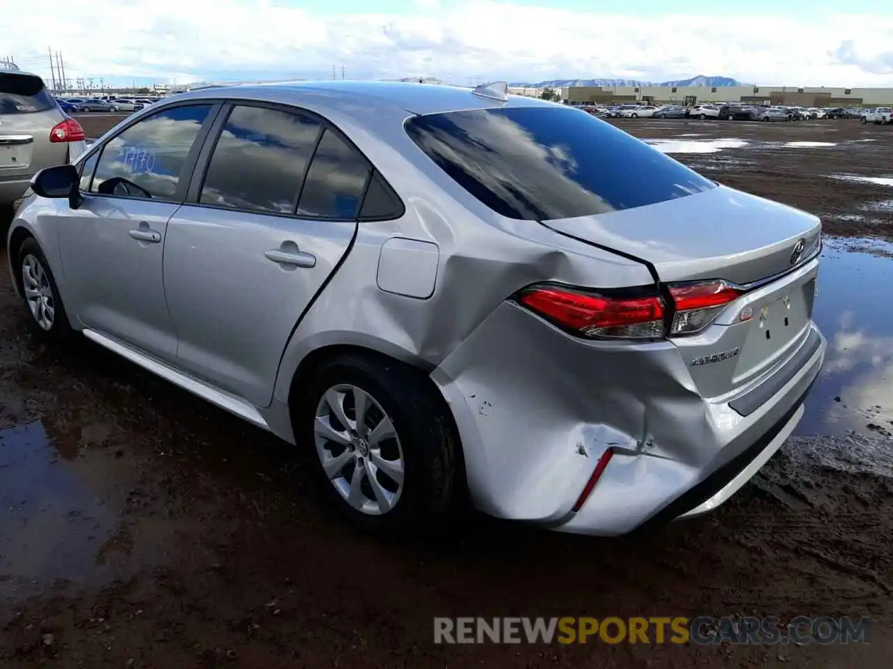 3 Photograph of a damaged car 5YFEPMAE8MP194257 TOYOTA COROLLA 2021