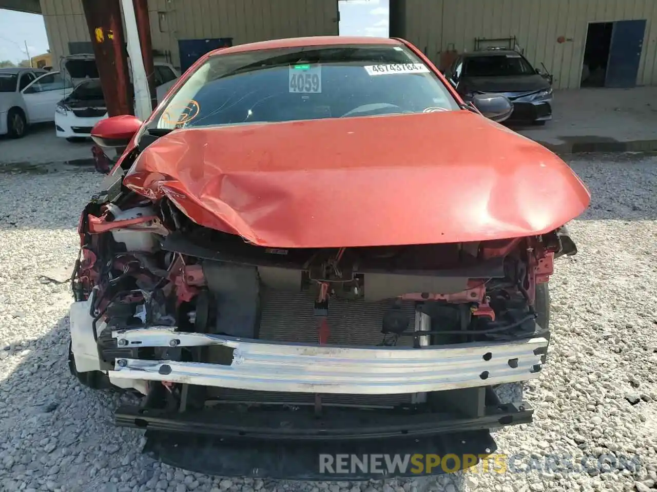 5 Photograph of a damaged car 5YFEPMAE8MP194954 TOYOTA COROLLA 2021