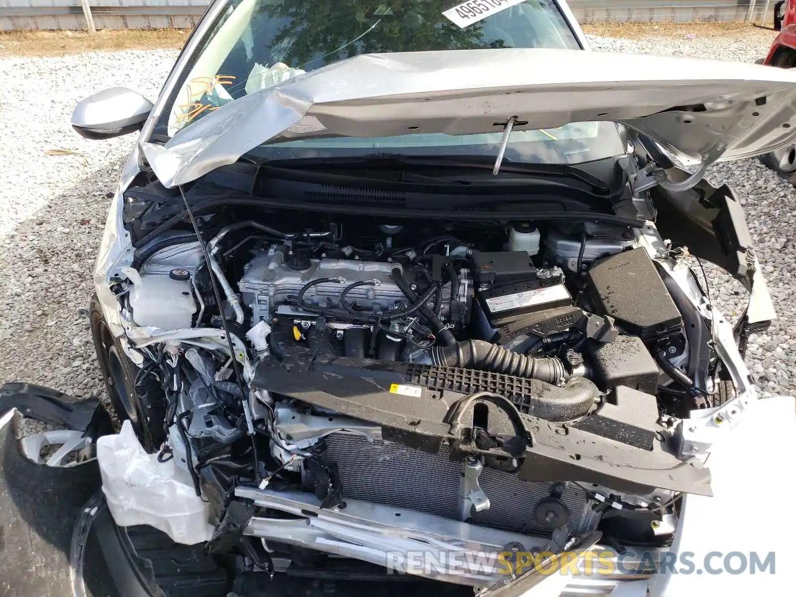 7 Photograph of a damaged car 5YFEPMAE8MP197465 TOYOTA COROLLA 2021