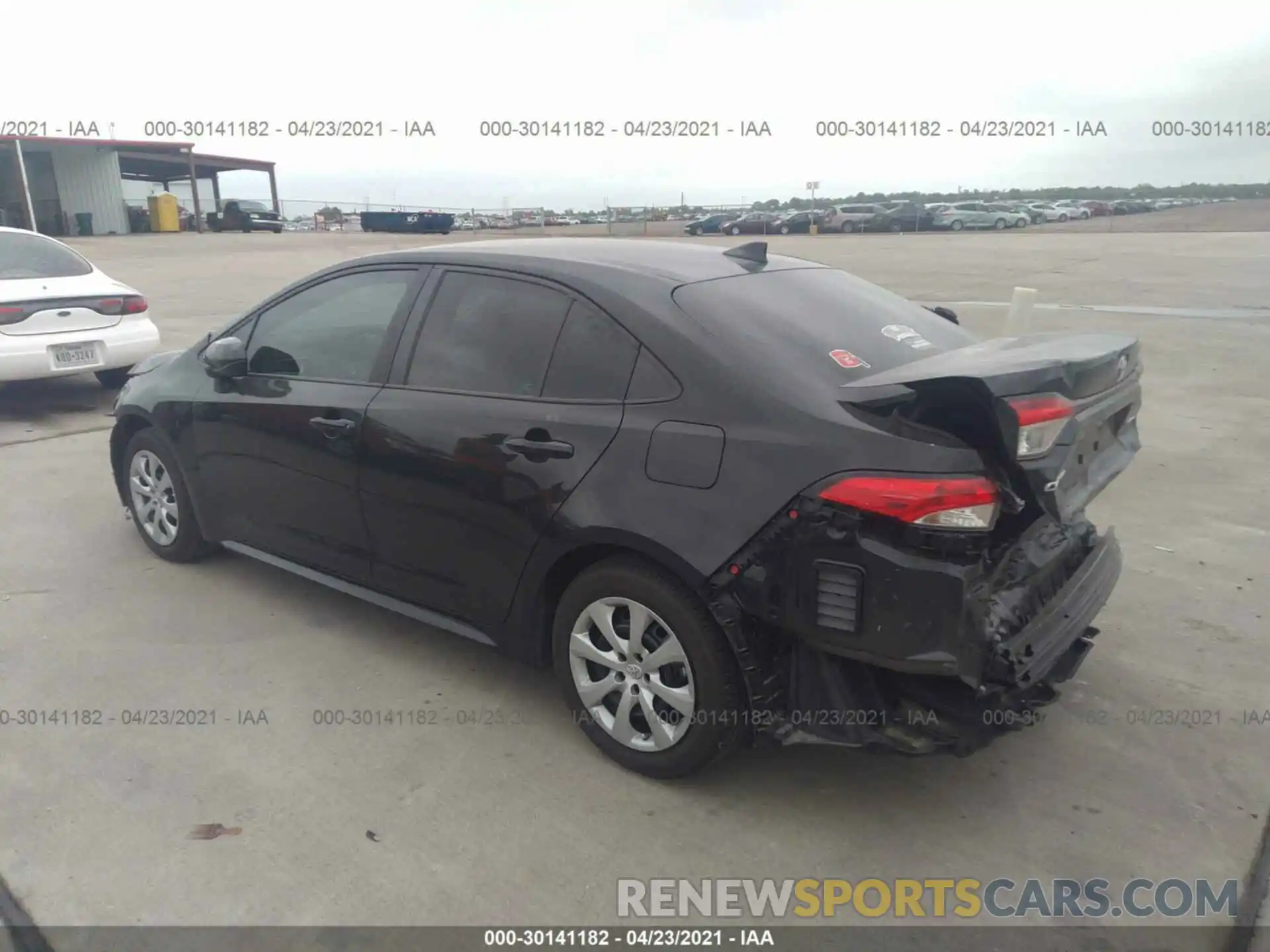 3 Photograph of a damaged car 5YFEPMAE8MP202325 TOYOTA COROLLA 2021