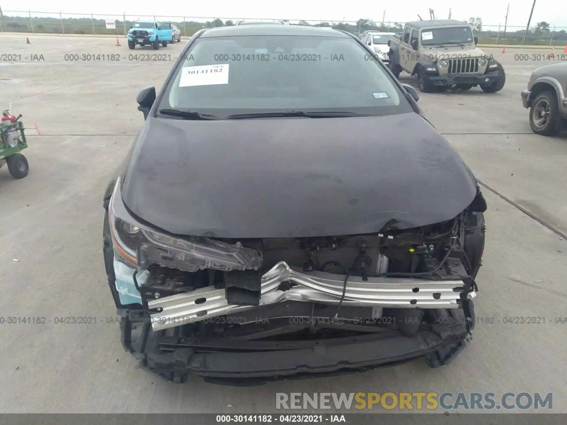 6 Photograph of a damaged car 5YFEPMAE8MP202325 TOYOTA COROLLA 2021