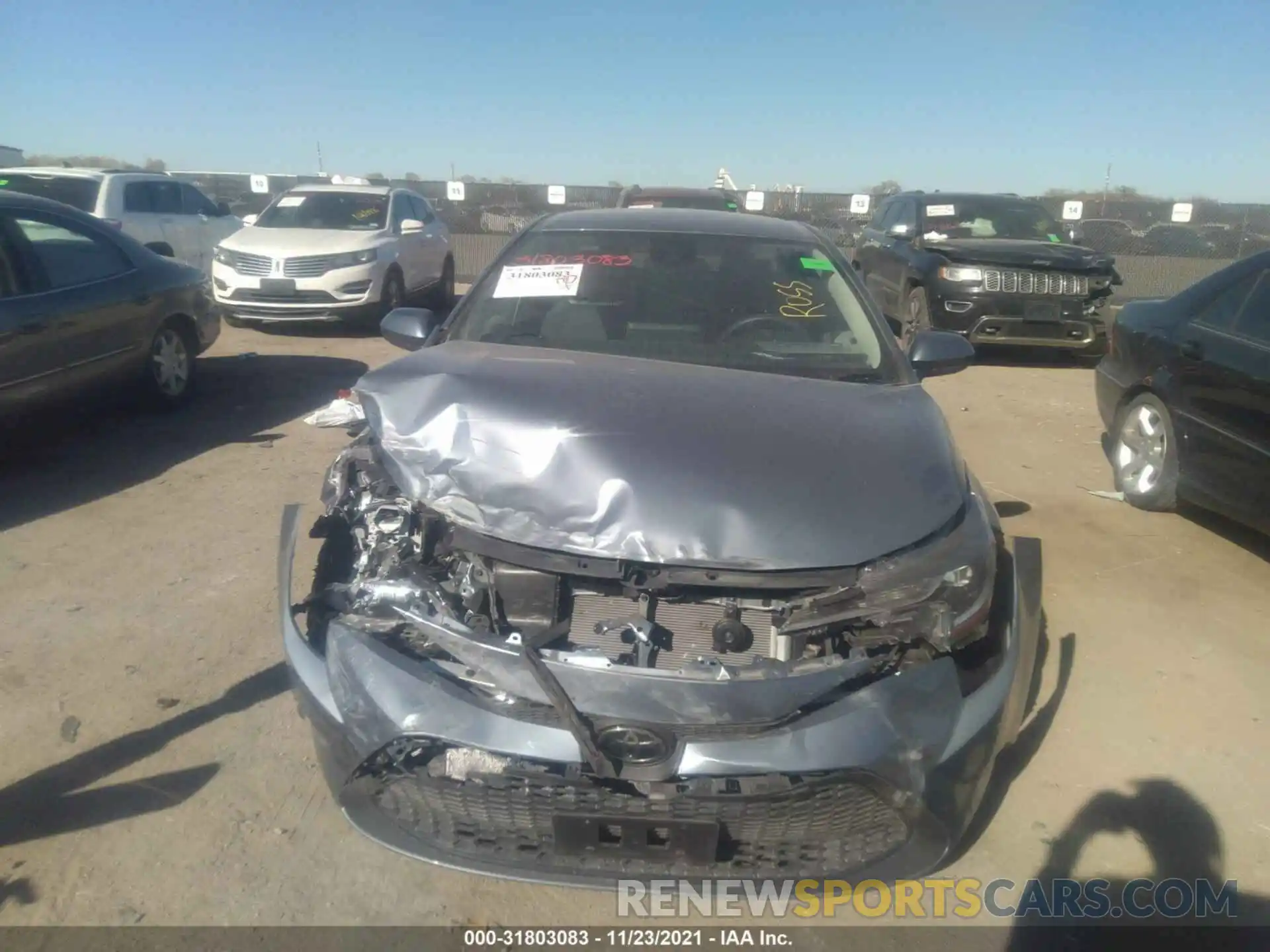 6 Photograph of a damaged car 5YFEPMAE8MP202423 TOYOTA COROLLA 2021