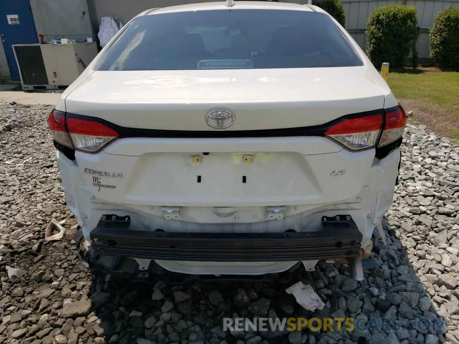 9 Photograph of a damaged car 5YFEPMAE8MP202518 TOYOTA COROLLA 2021