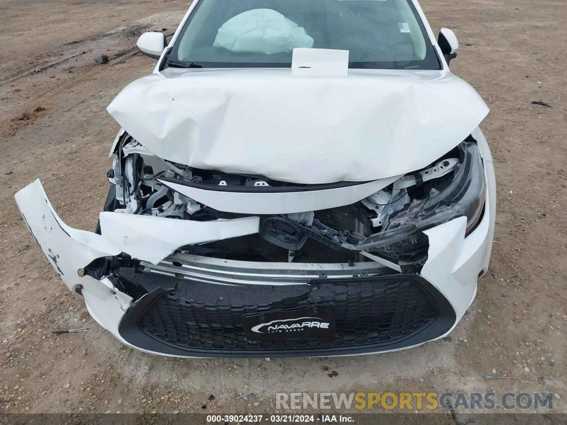 12 Photograph of a damaged car 5YFEPMAE8MP203670 TOYOTA COROLLA 2021