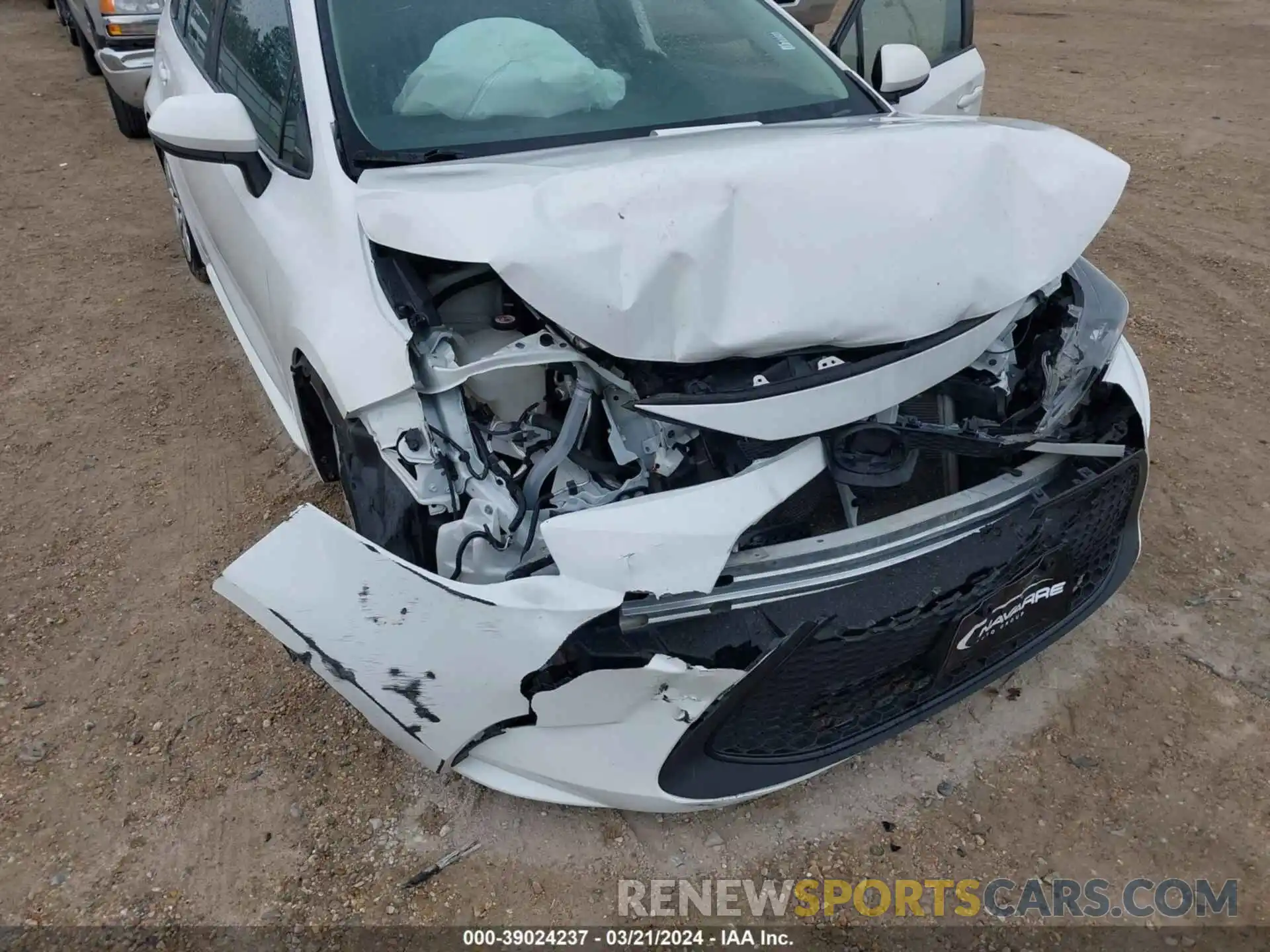6 Photograph of a damaged car 5YFEPMAE8MP203670 TOYOTA COROLLA 2021