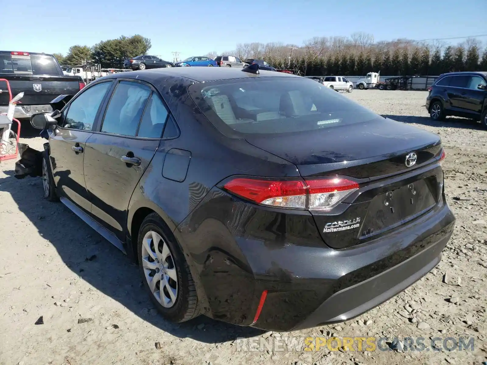 3 Photograph of a damaged car 5YFEPMAE8MP205533 TOYOTA COROLLA 2021