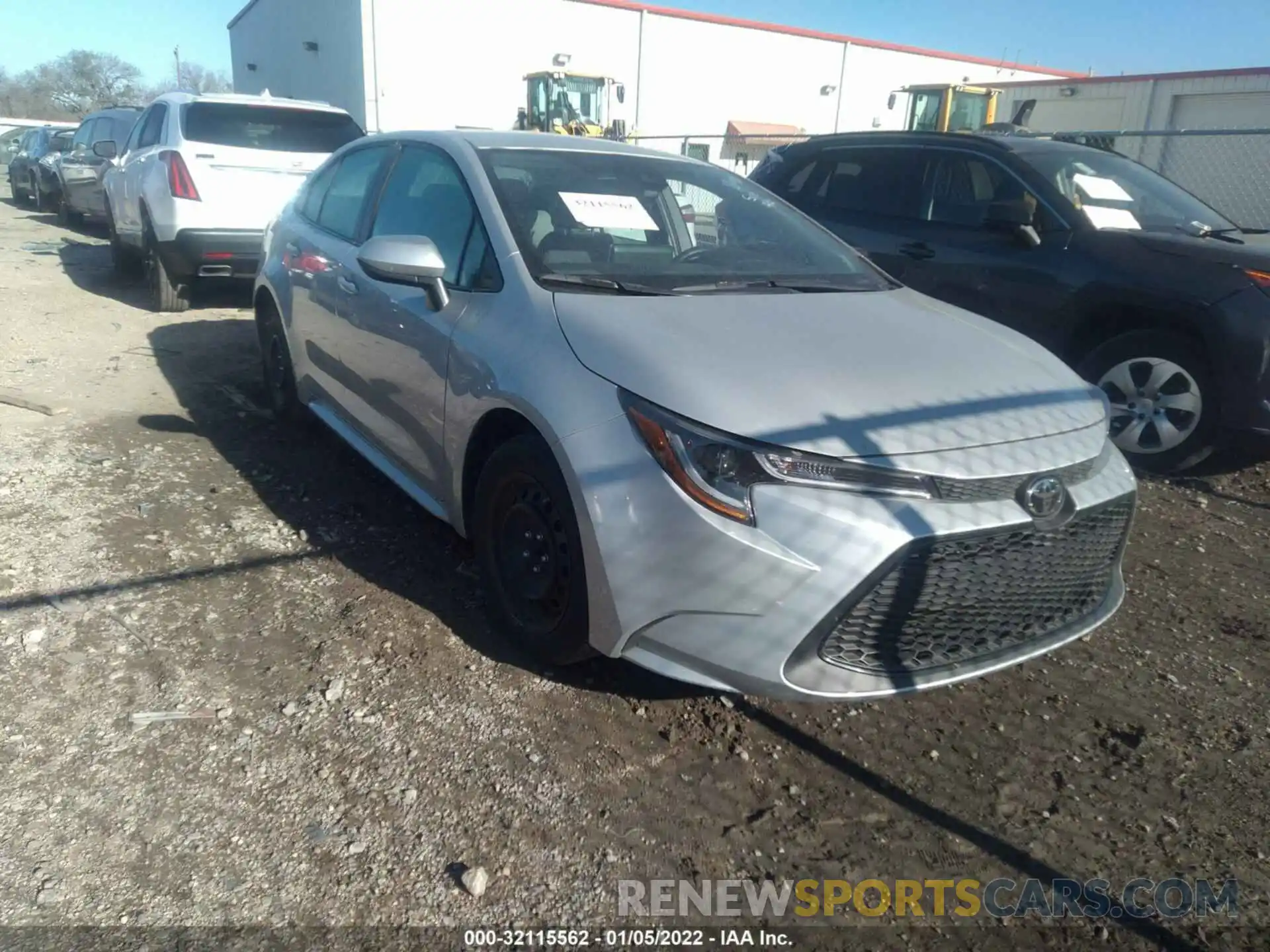 1 Photograph of a damaged car 5YFEPMAE8MP206116 TOYOTA COROLLA 2021