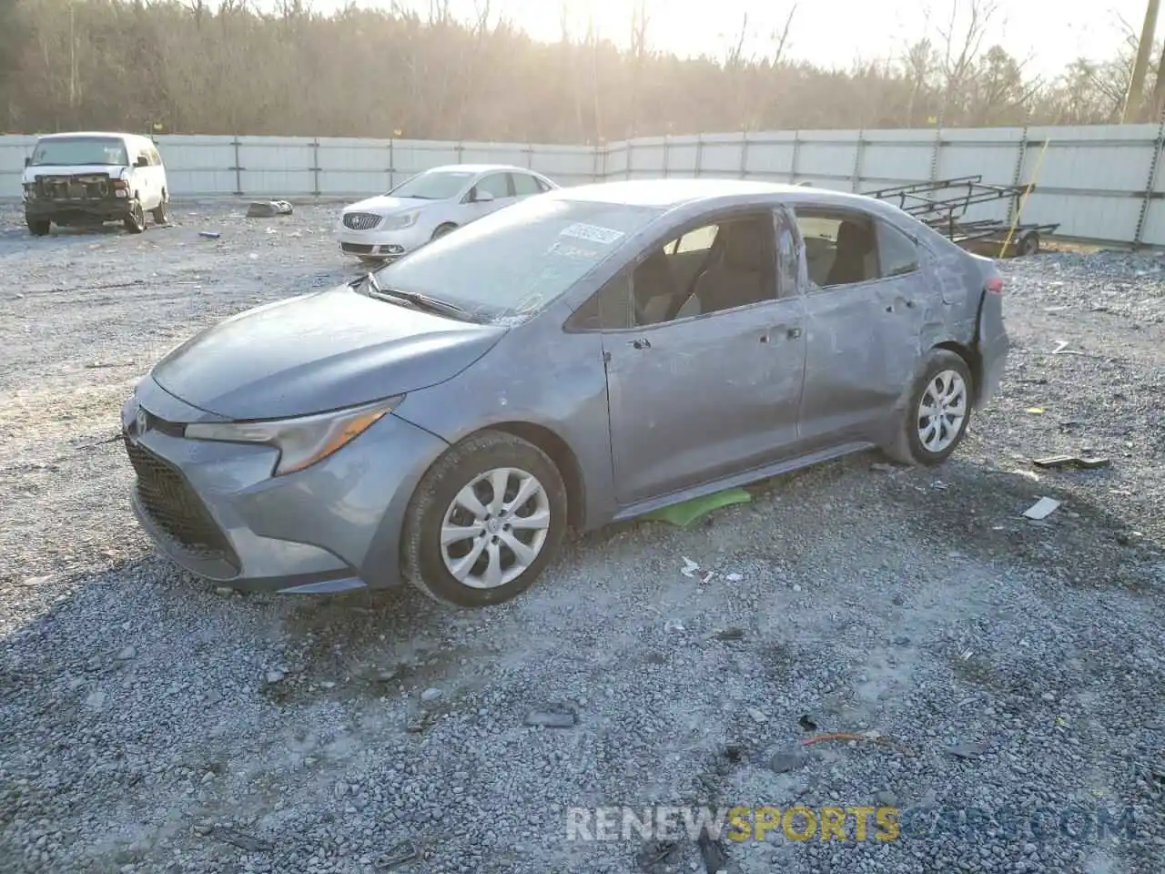 9 Photograph of a damaged car 5YFEPMAE8MP207170 TOYOTA COROLLA 2021