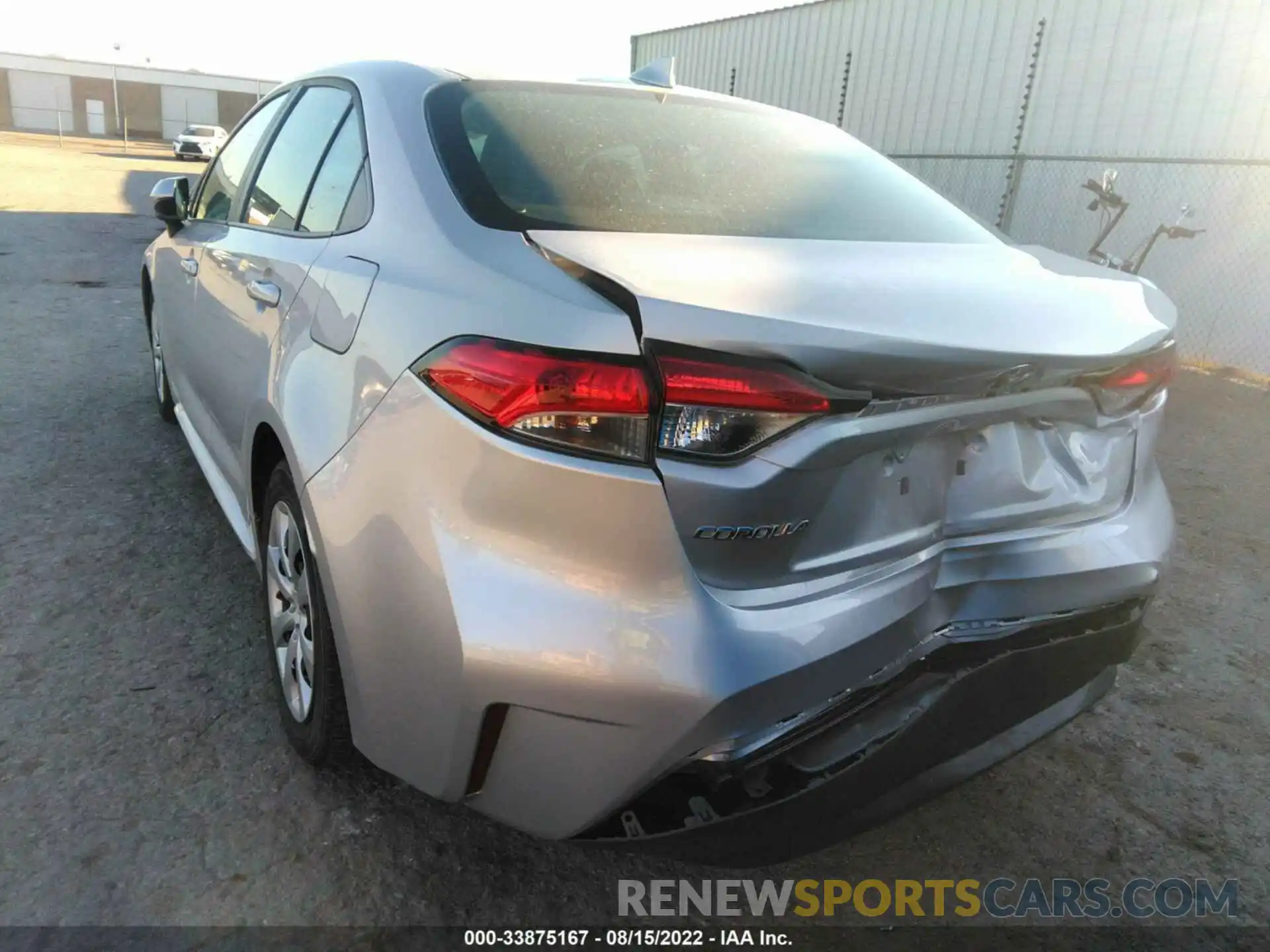 6 Photograph of a damaged car 5YFEPMAE8MP209808 TOYOTA COROLLA 2021