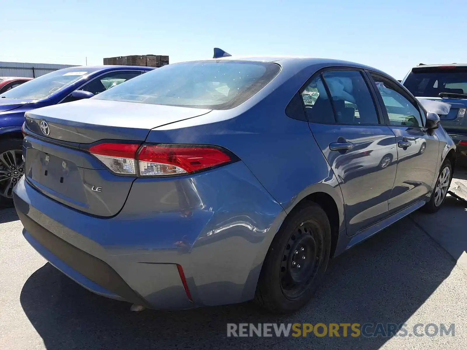 4 Photograph of a damaged car 5YFEPMAE8MP210151 TOYOTA COROLLA 2021