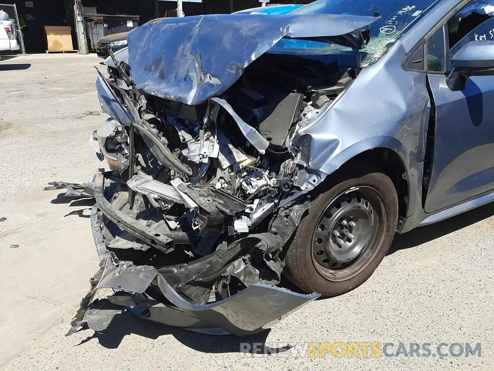 9 Photograph of a damaged car 5YFEPMAE8MP210151 TOYOTA COROLLA 2021