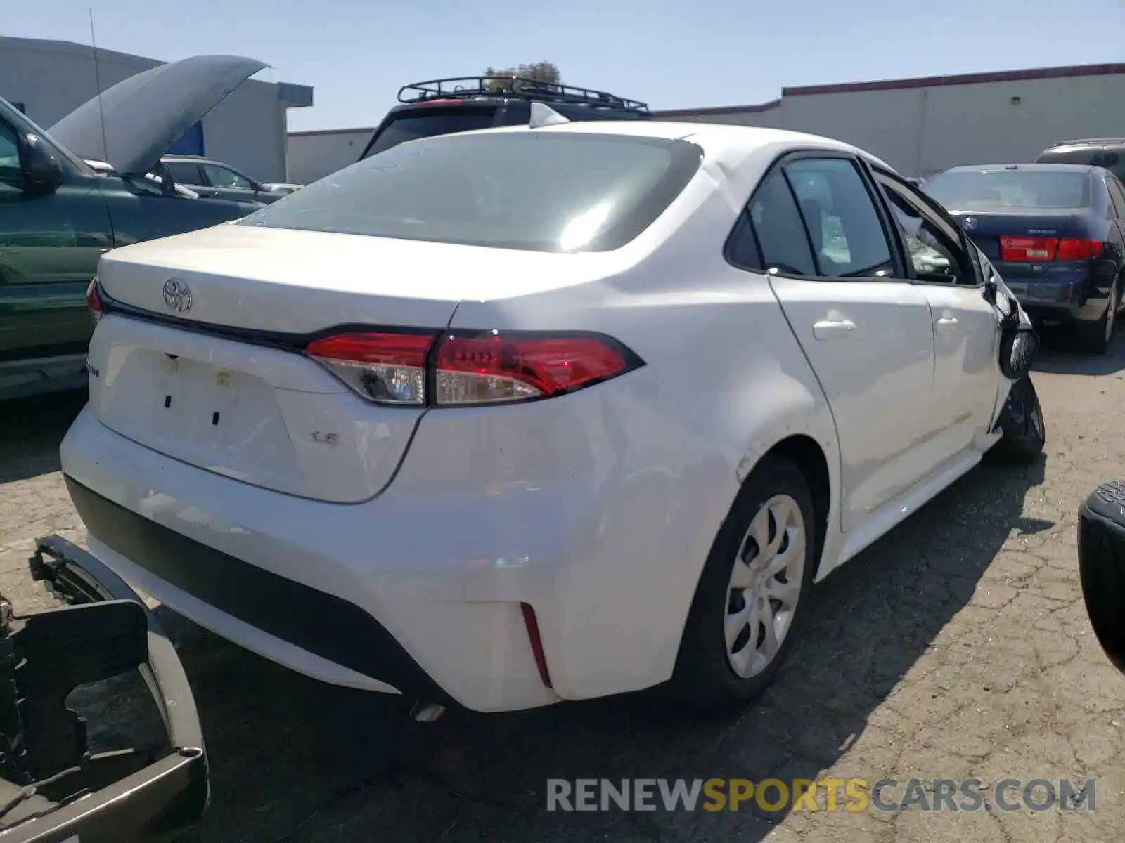 4 Photograph of a damaged car 5YFEPMAE8MP210506 TOYOTA COROLLA 2021