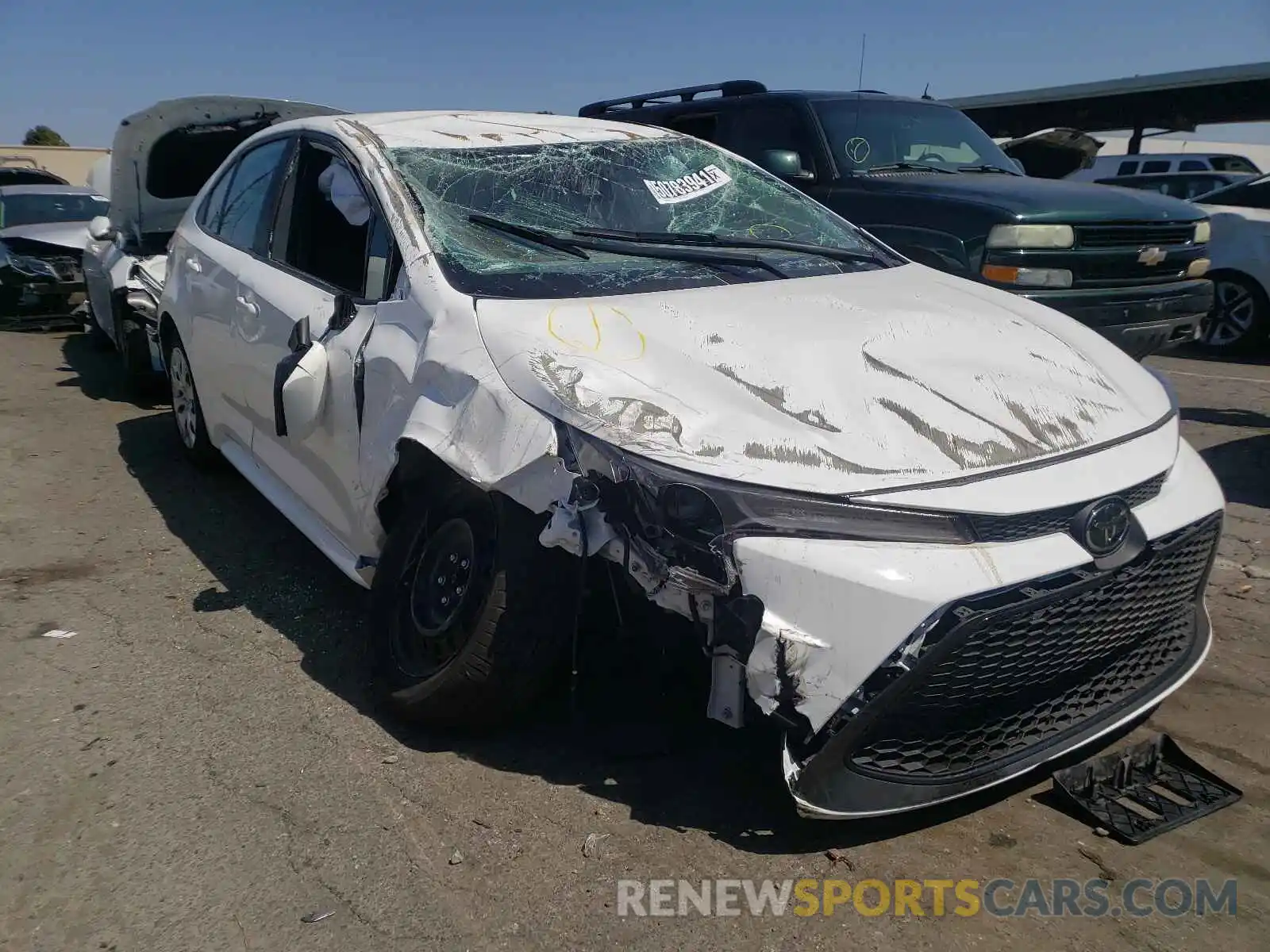 9 Photograph of a damaged car 5YFEPMAE8MP210506 TOYOTA COROLLA 2021