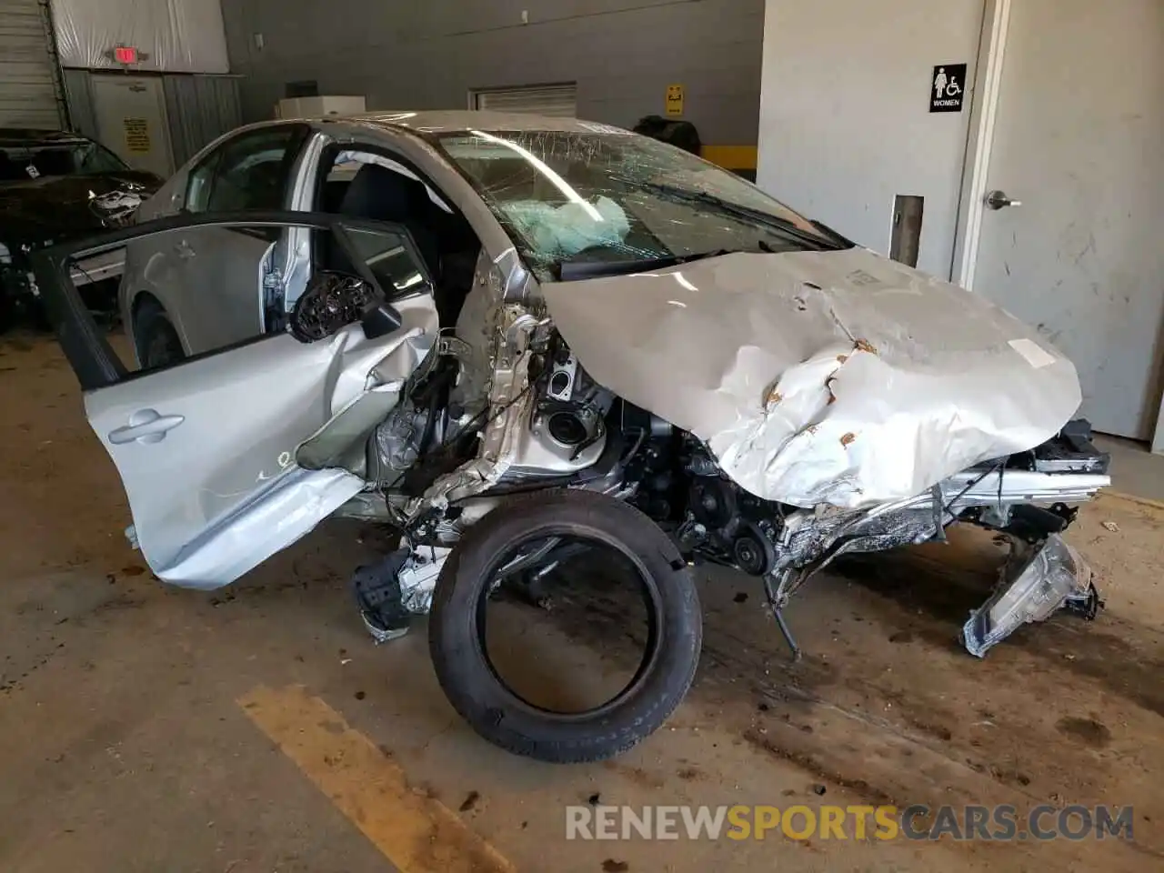 9 Photograph of a damaged car 5YFEPMAE8MP211932 TOYOTA COROLLA 2021