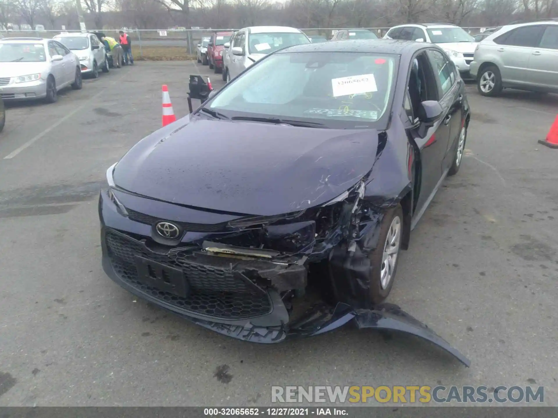 6 Photograph of a damaged car 5YFEPMAE8MP212305 TOYOTA COROLLA 2021