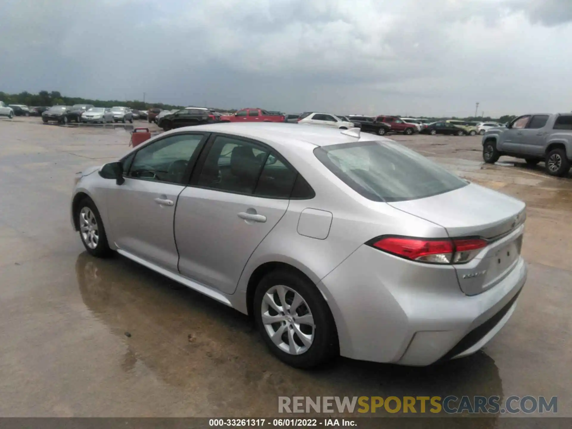 3 Photograph of a damaged car 5YFEPMAE8MP213227 TOYOTA COROLLA 2021