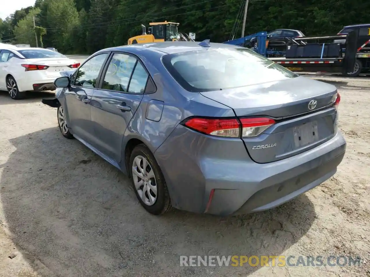 3 Photograph of a damaged car 5YFEPMAE8MP213891 TOYOTA COROLLA 2021