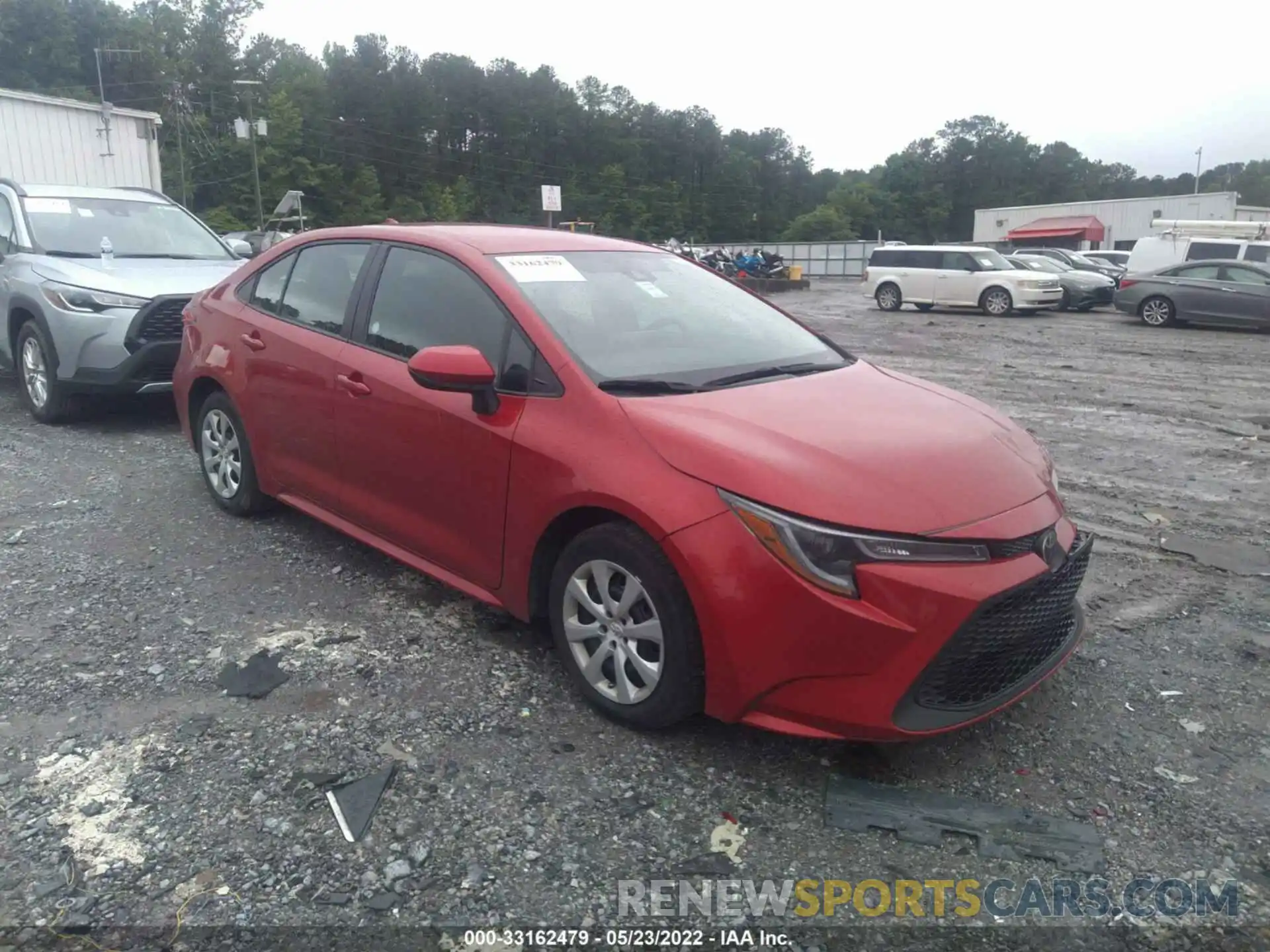 1 Photograph of a damaged car 5YFEPMAE8MP214703 TOYOTA COROLLA 2021