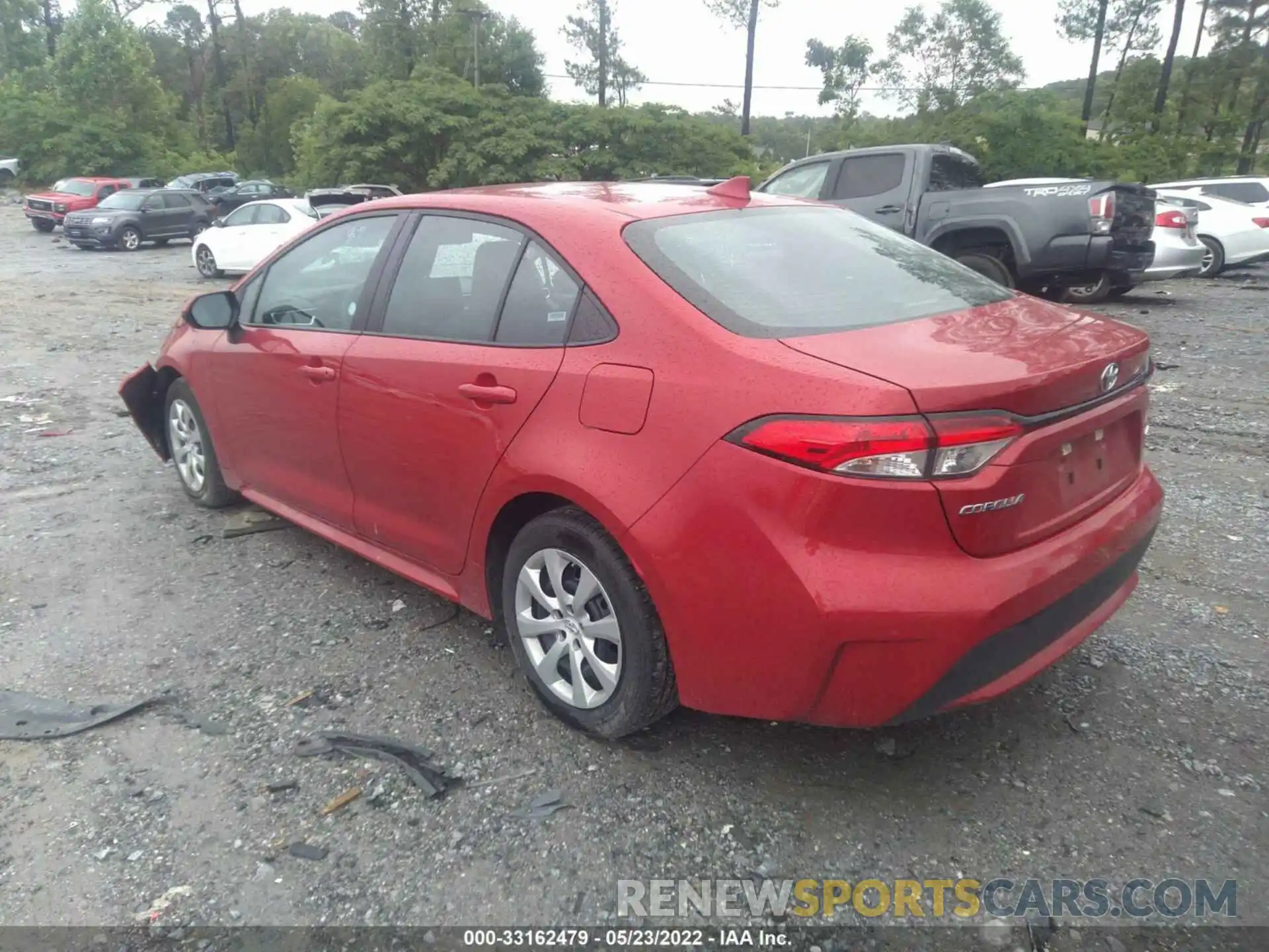 3 Photograph of a damaged car 5YFEPMAE8MP214703 TOYOTA COROLLA 2021