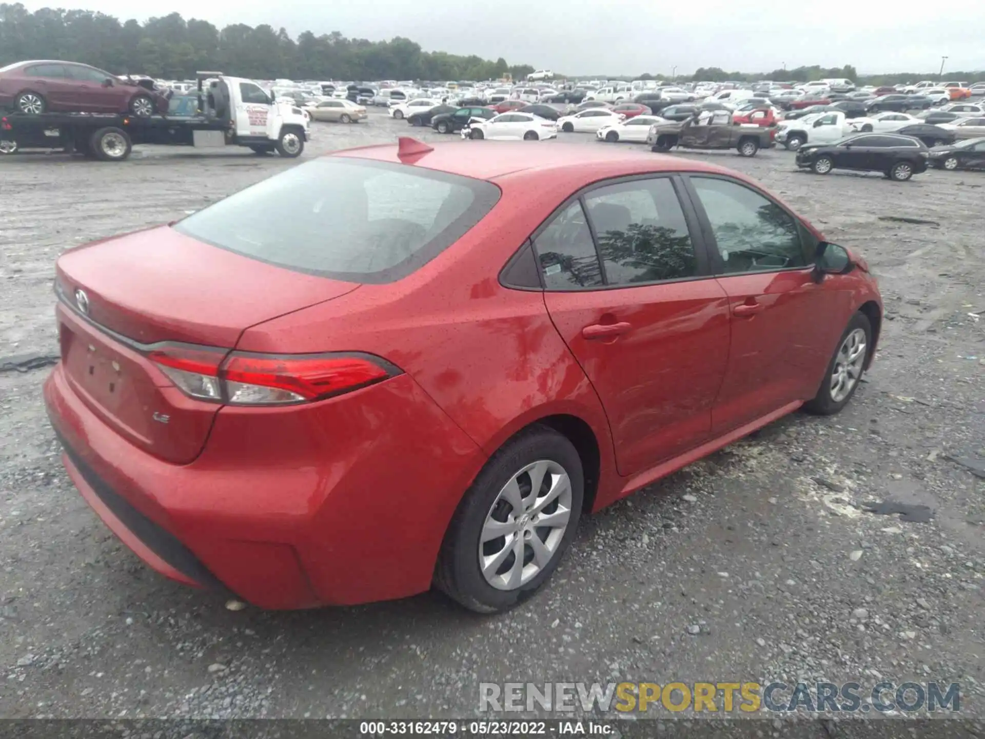 4 Photograph of a damaged car 5YFEPMAE8MP214703 TOYOTA COROLLA 2021