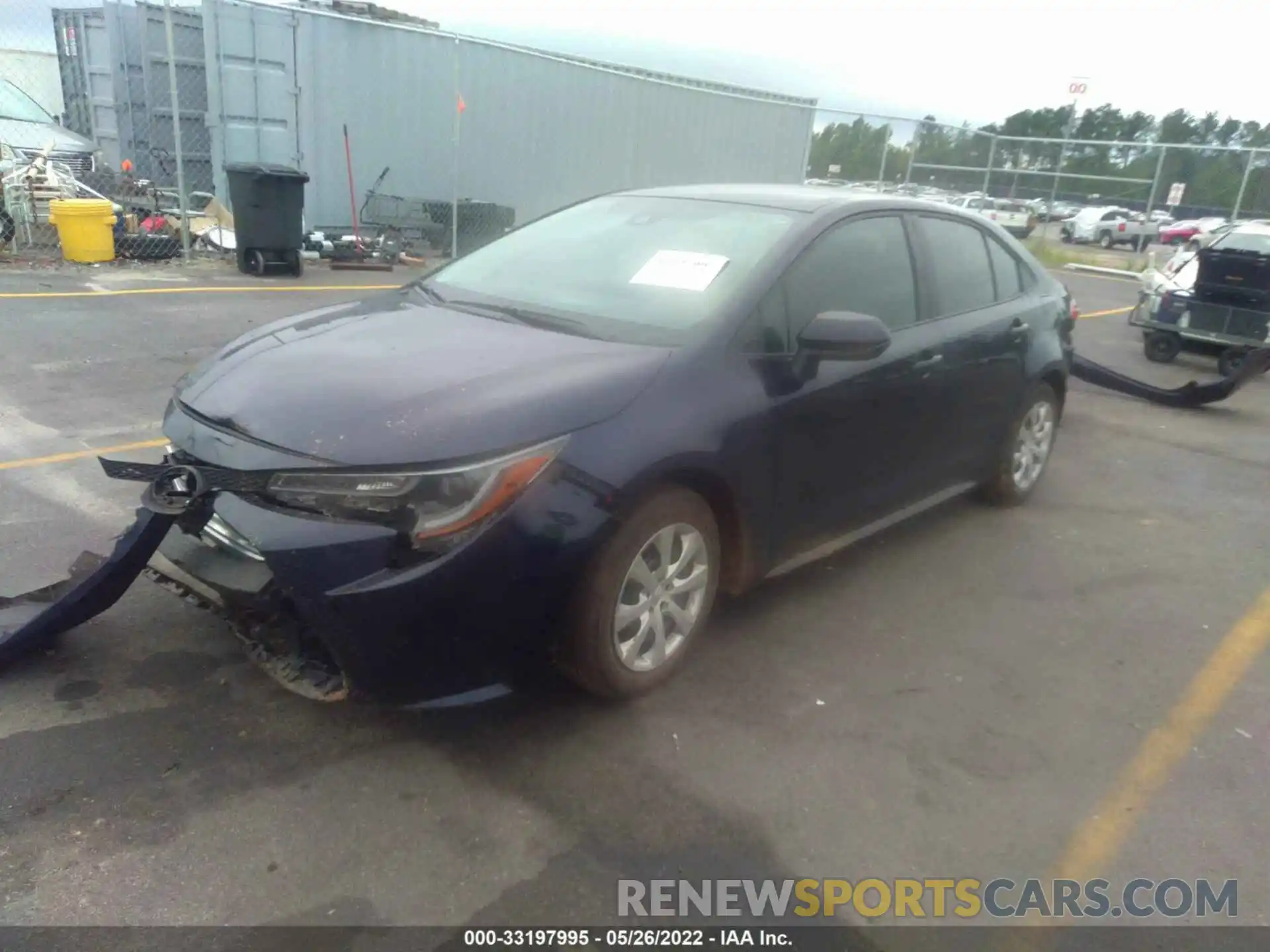 2 Photograph of a damaged car 5YFEPMAE8MP215981 TOYOTA COROLLA 2021