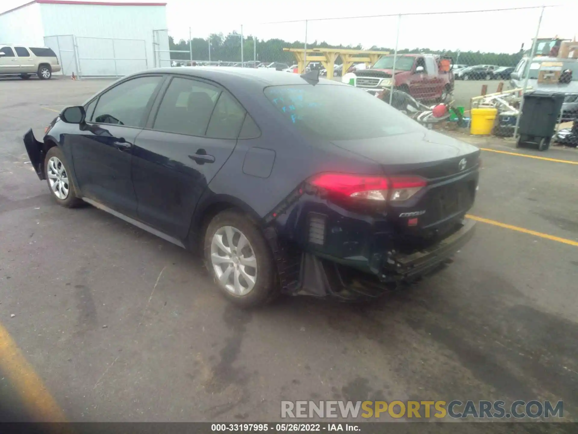 3 Photograph of a damaged car 5YFEPMAE8MP215981 TOYOTA COROLLA 2021