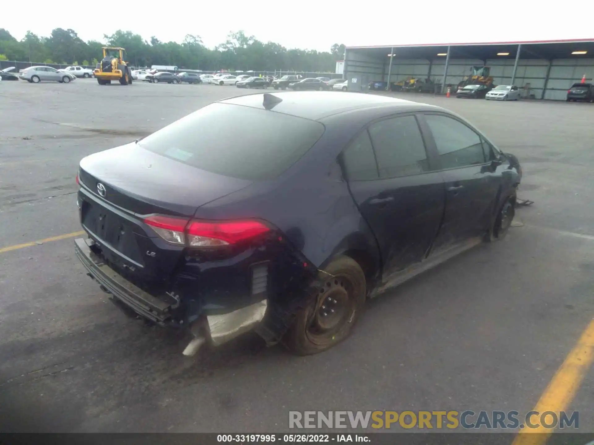 4 Photograph of a damaged car 5YFEPMAE8MP215981 TOYOTA COROLLA 2021