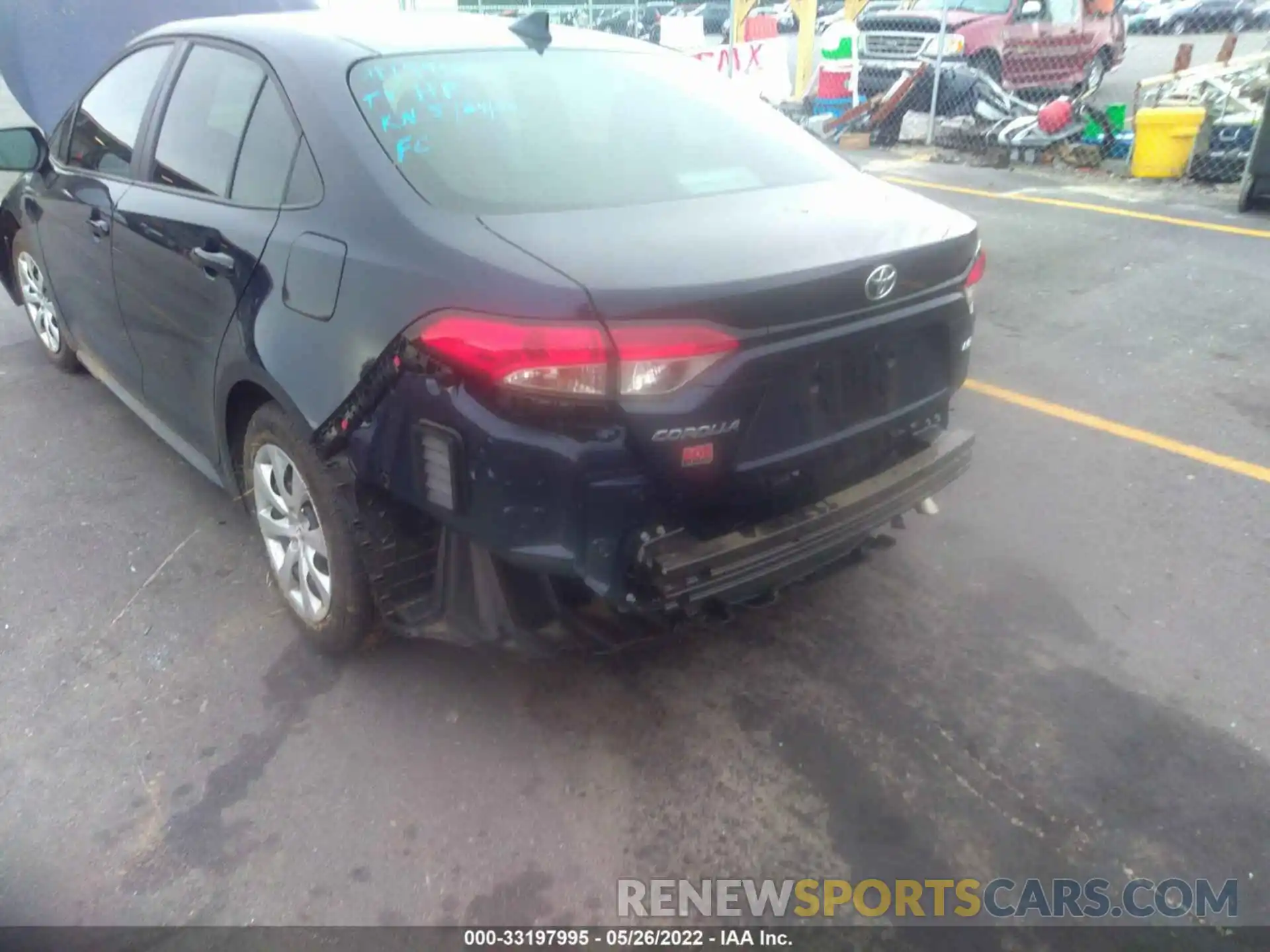 6 Photograph of a damaged car 5YFEPMAE8MP215981 TOYOTA COROLLA 2021