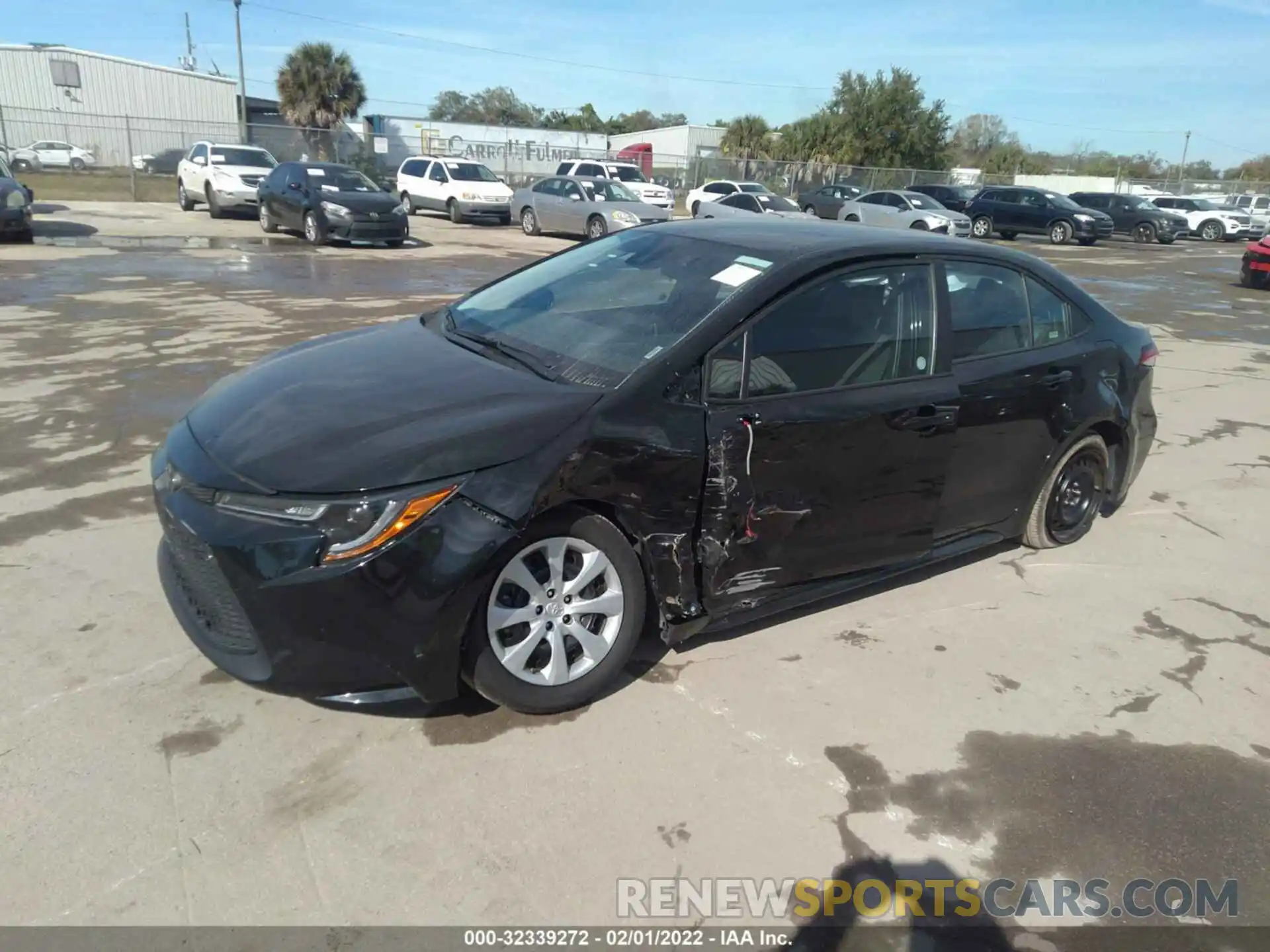 6 Photograph of a damaged car 5YFEPMAE8MP216161 TOYOTA COROLLA 2021