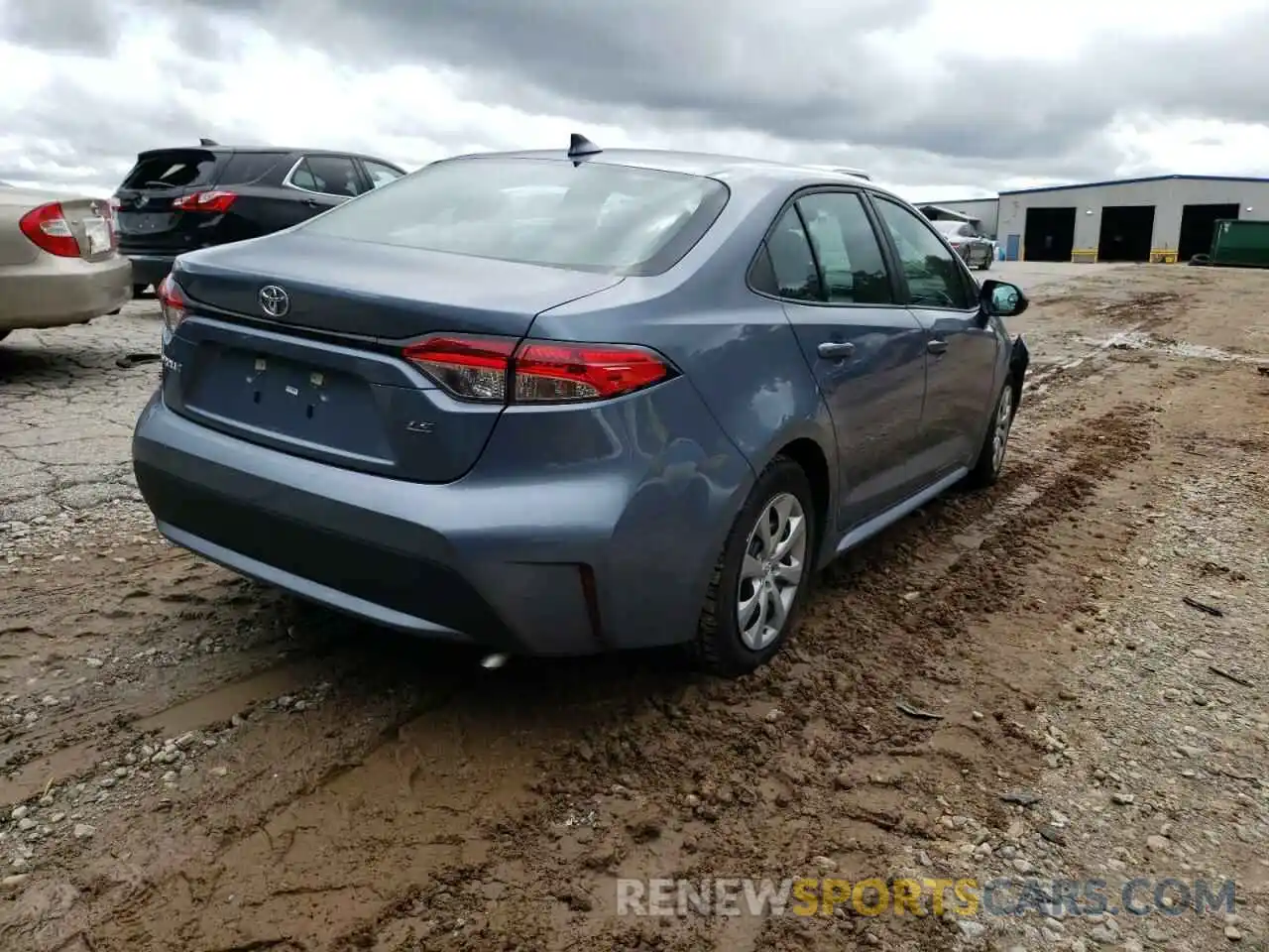 4 Photograph of a damaged car 5YFEPMAE8MP216211 TOYOTA COROLLA 2021