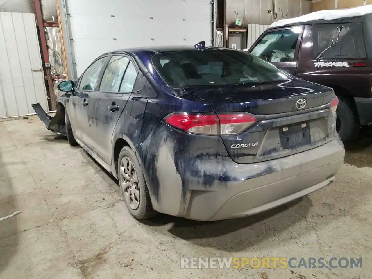 3 Photograph of a damaged car 5YFEPMAE8MP216371 TOYOTA COROLLA 2021