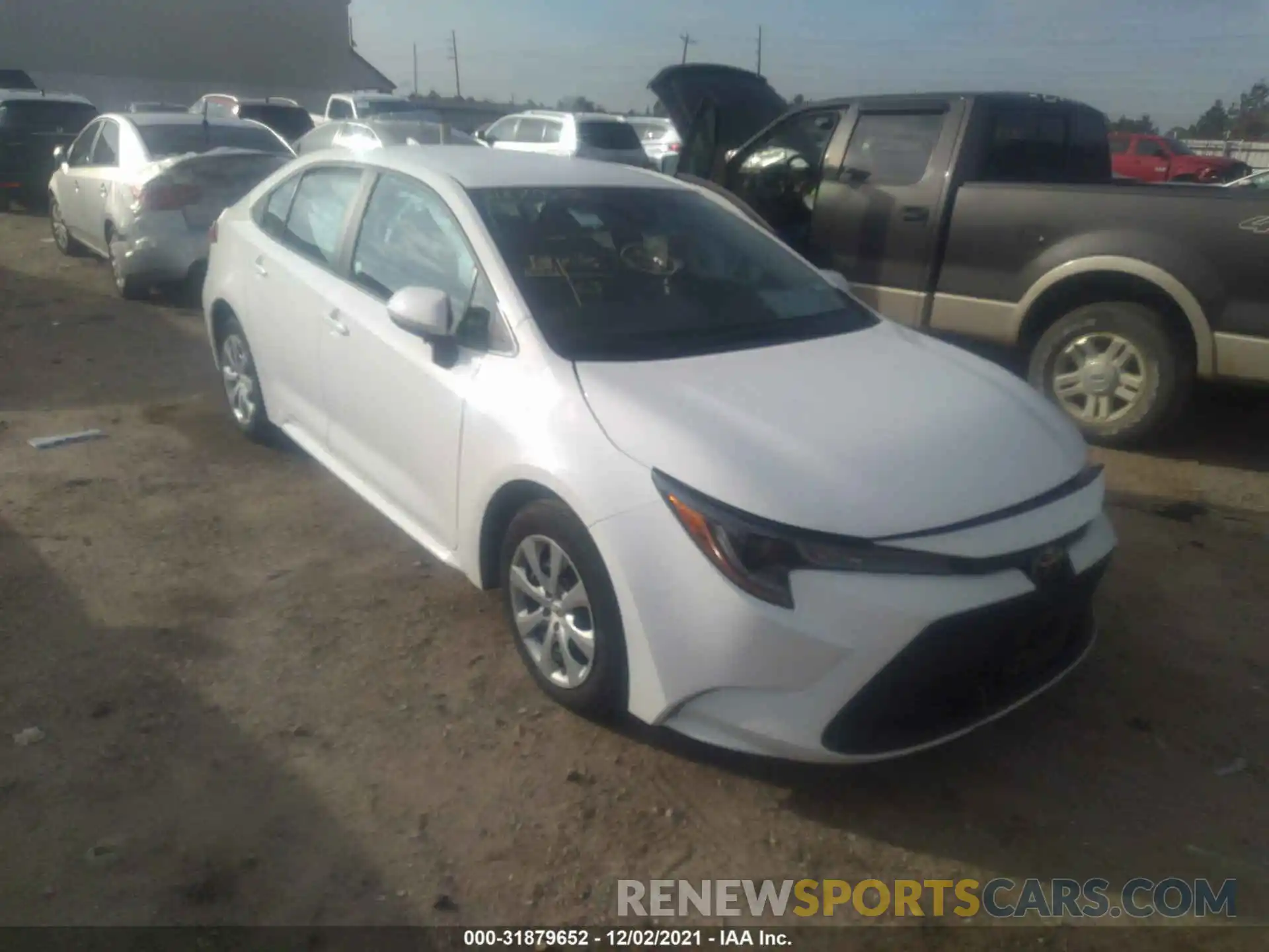 1 Photograph of a damaged car 5YFEPMAE8MP217018 TOYOTA COROLLA 2021