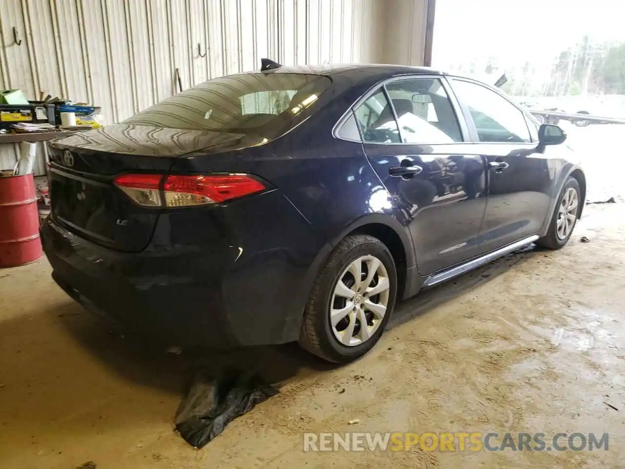 4 Photograph of a damaged car 5YFEPMAE8MP217410 TOYOTA COROLLA 2021