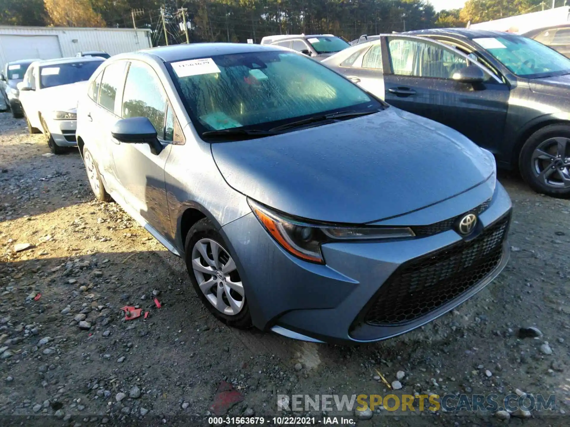 1 Photograph of a damaged car 5YFEPMAE8MP218802 TOYOTA COROLLA 2021