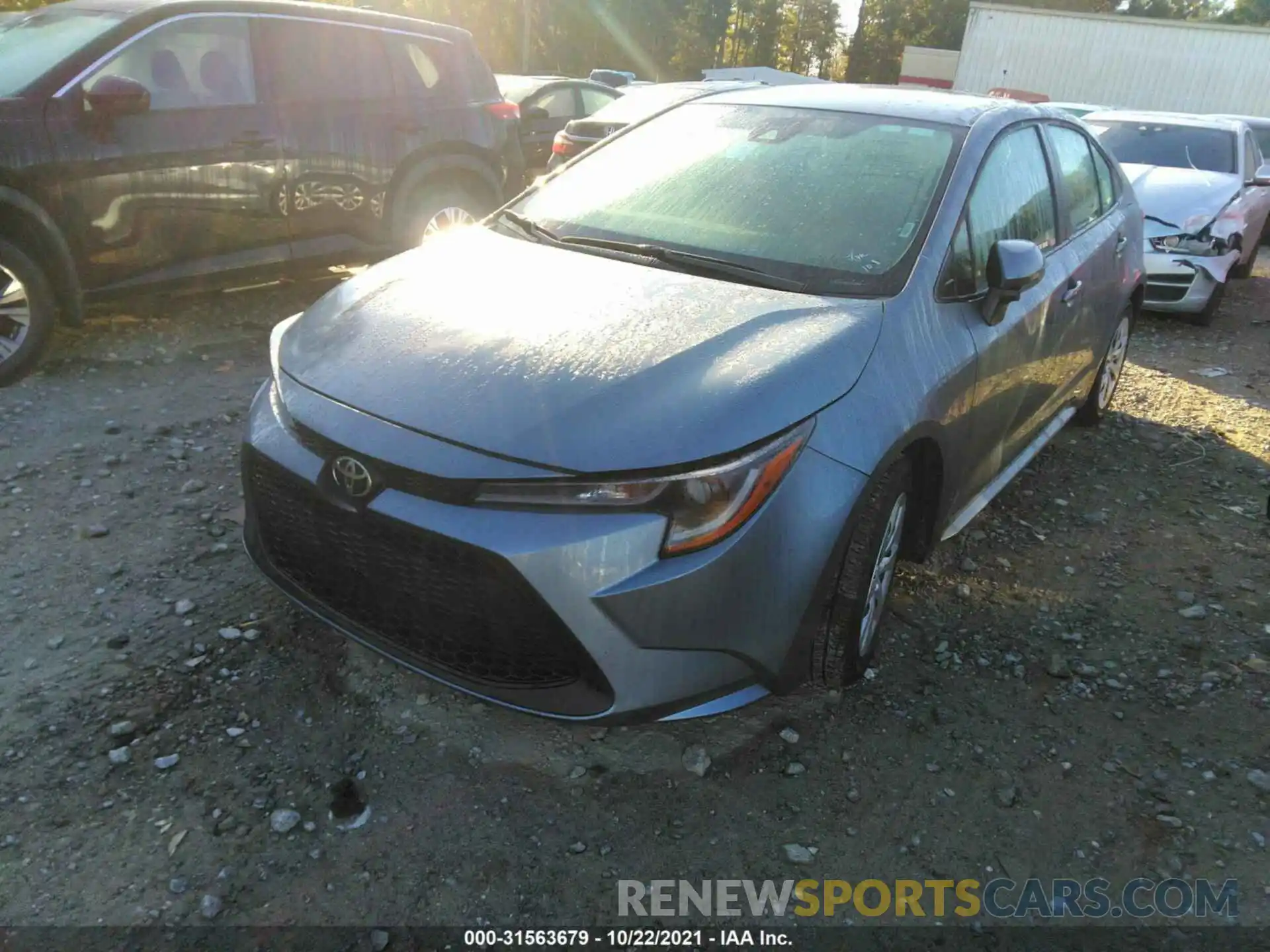 2 Photograph of a damaged car 5YFEPMAE8MP218802 TOYOTA COROLLA 2021