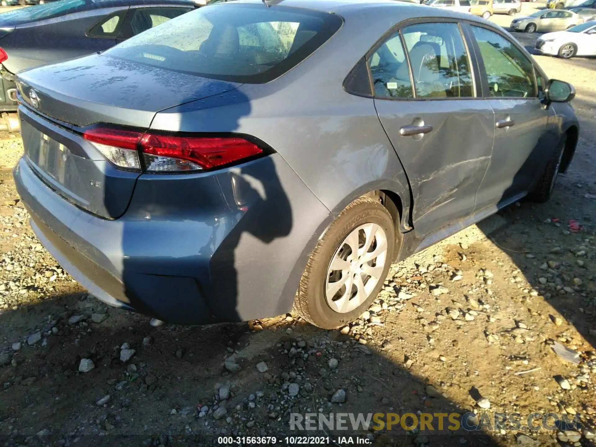 6 Photograph of a damaged car 5YFEPMAE8MP218802 TOYOTA COROLLA 2021