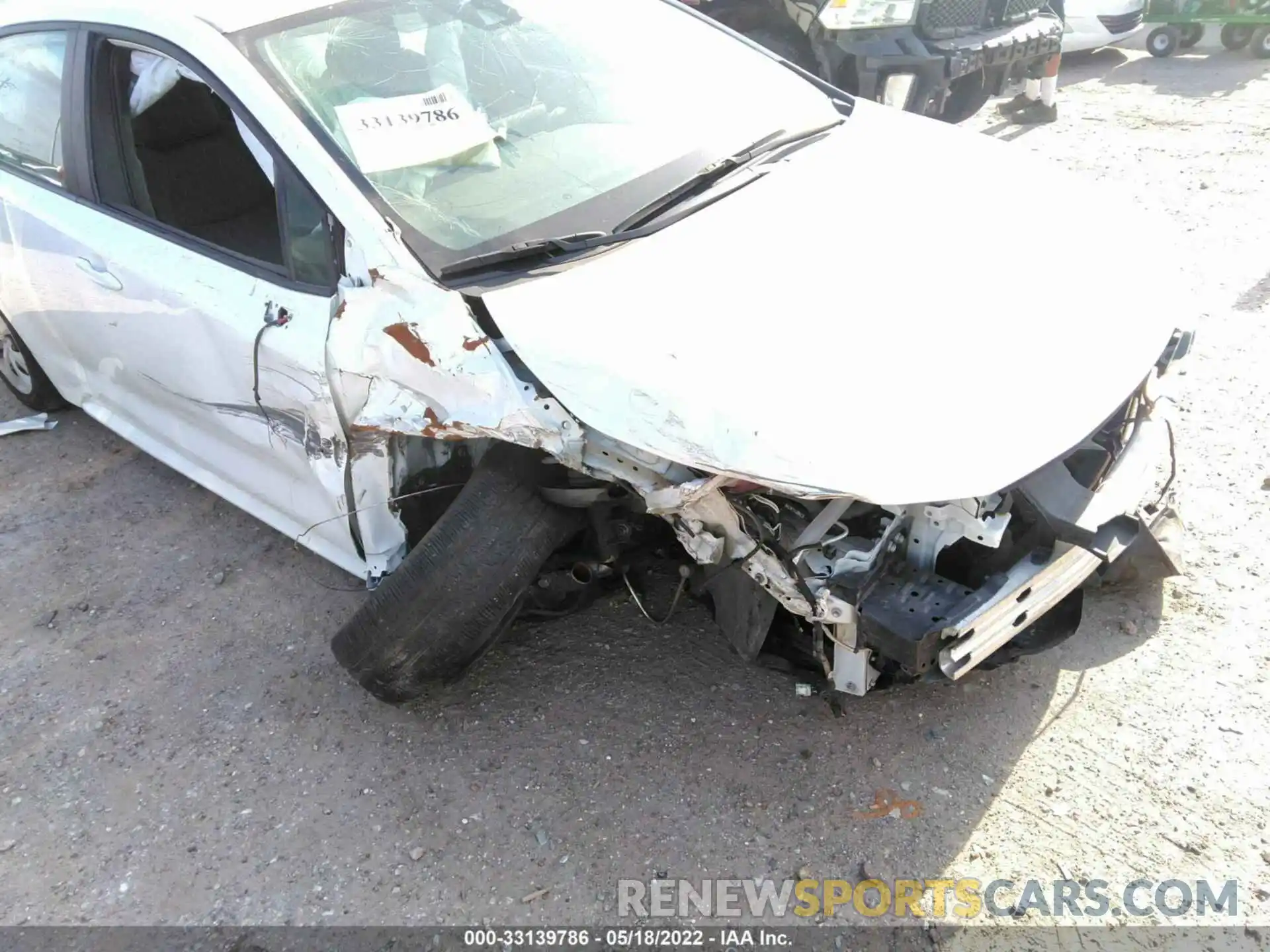 6 Photograph of a damaged car 5YFEPMAE8MP219626 TOYOTA COROLLA 2021