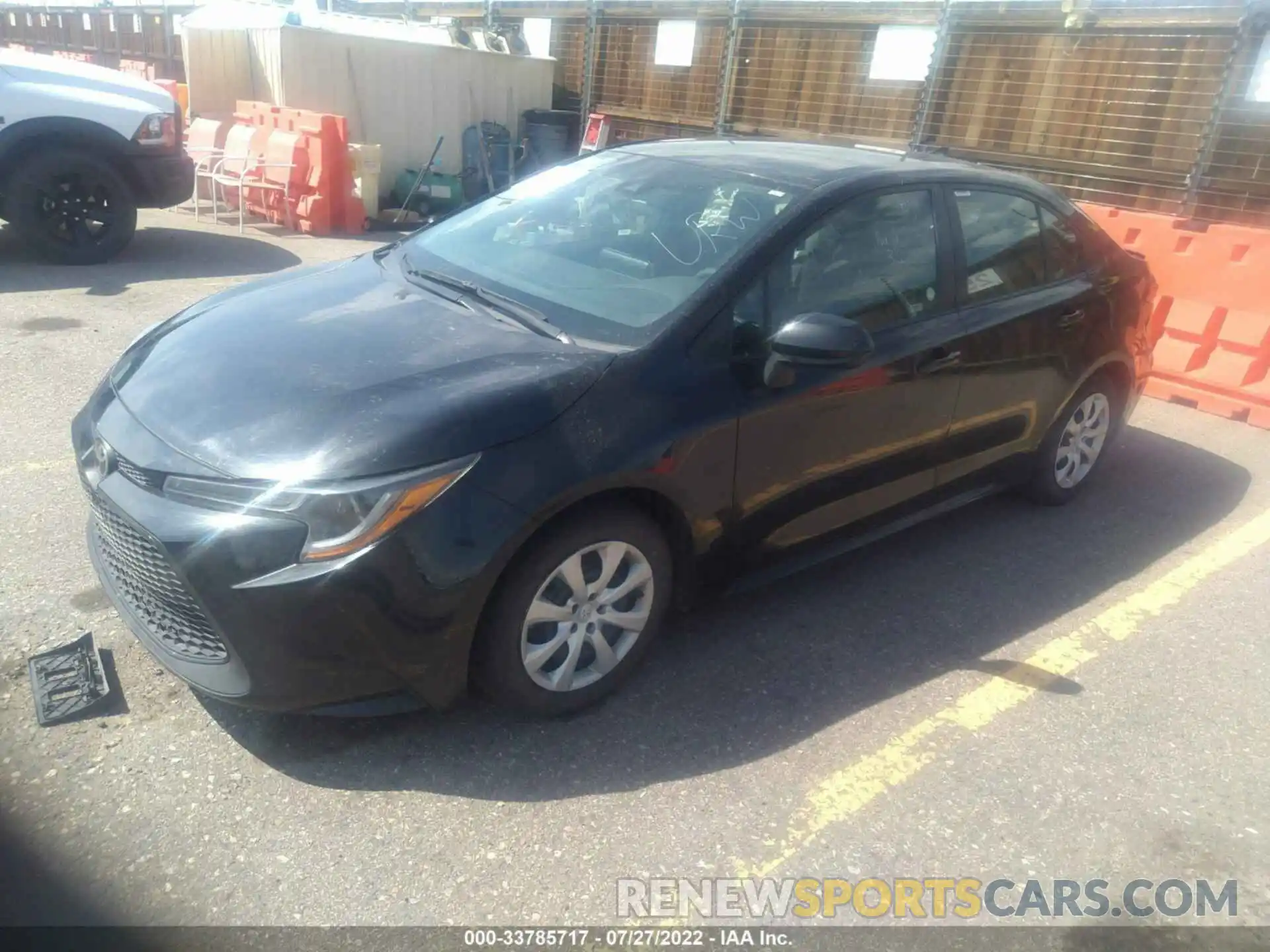 2 Photograph of a damaged car 5YFEPMAE8MP220257 TOYOTA COROLLA 2021