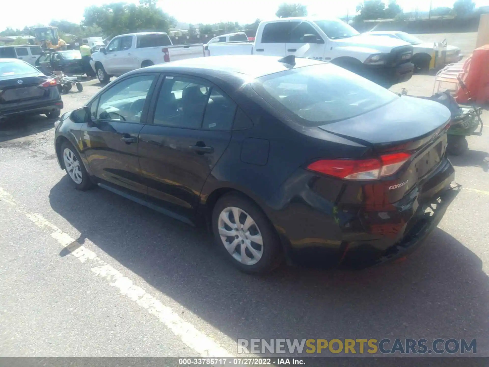 3 Photograph of a damaged car 5YFEPMAE8MP220257 TOYOTA COROLLA 2021