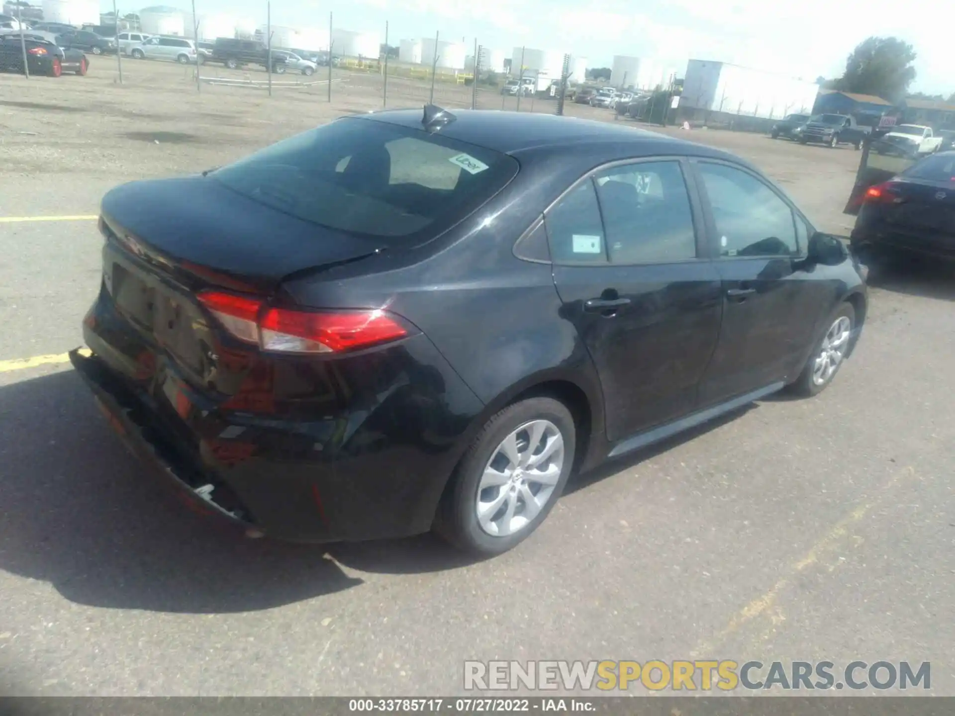 4 Photograph of a damaged car 5YFEPMAE8MP220257 TOYOTA COROLLA 2021