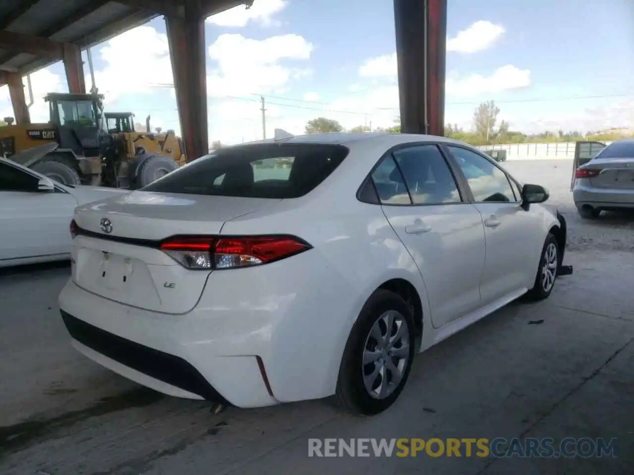 4 Photograph of a damaged car 5YFEPMAE8MP220369 TOYOTA COROLLA 2021