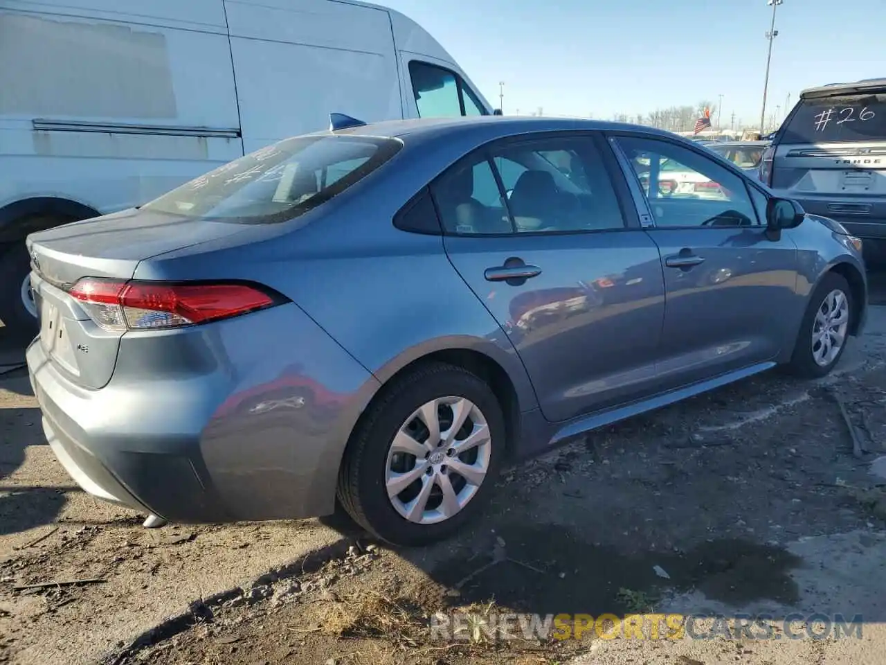 3 Photograph of a damaged car 5YFEPMAE8MP221327 TOYOTA COROLLA 2021