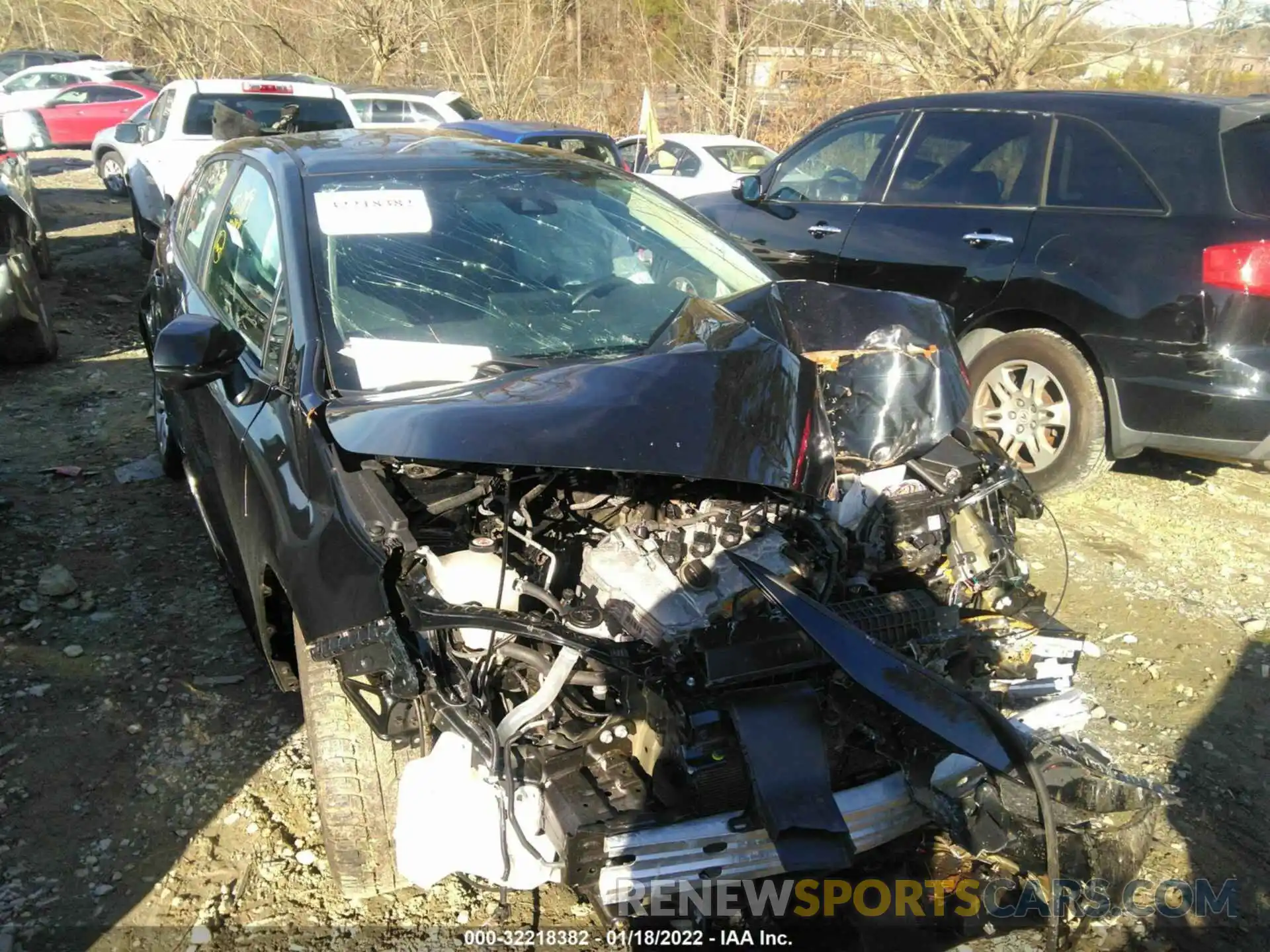 6 Photograph of a damaged car 5YFEPMAE8MP222087 TOYOTA COROLLA 2021