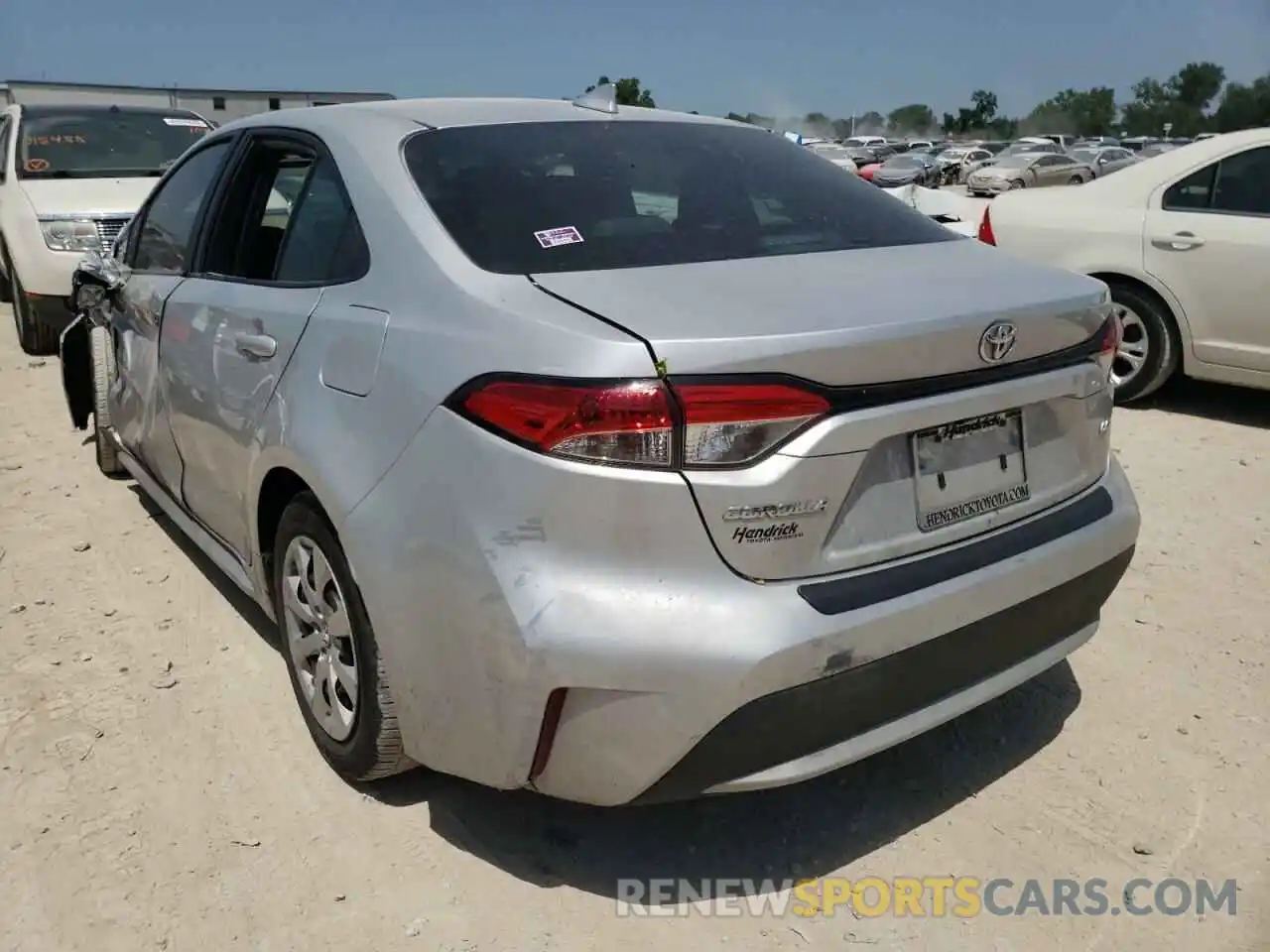 3 Photograph of a damaged car 5YFEPMAE8MP224941 TOYOTA COROLLA 2021