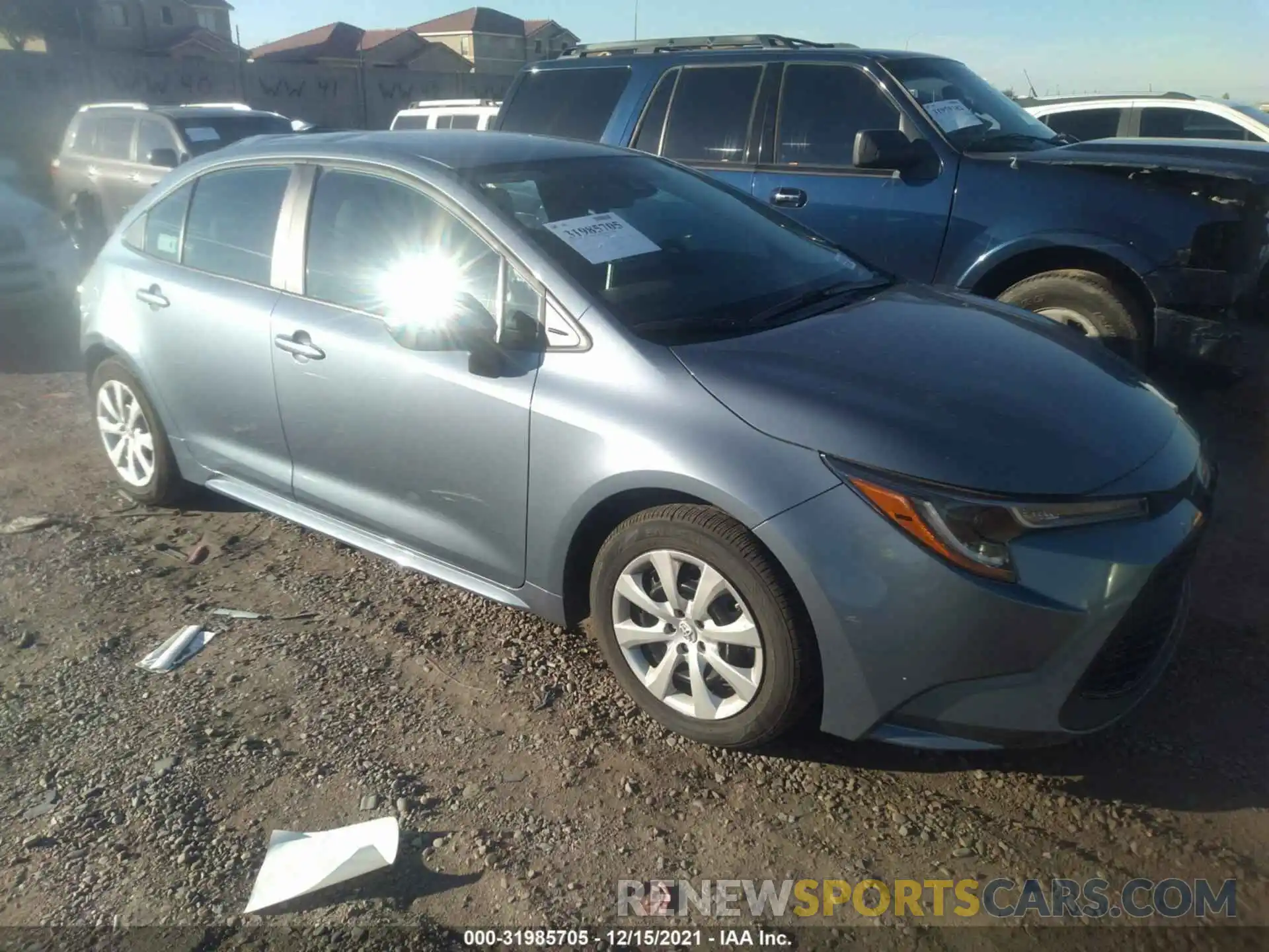 1 Photograph of a damaged car 5YFEPMAE8MP225863 TOYOTA COROLLA 2021