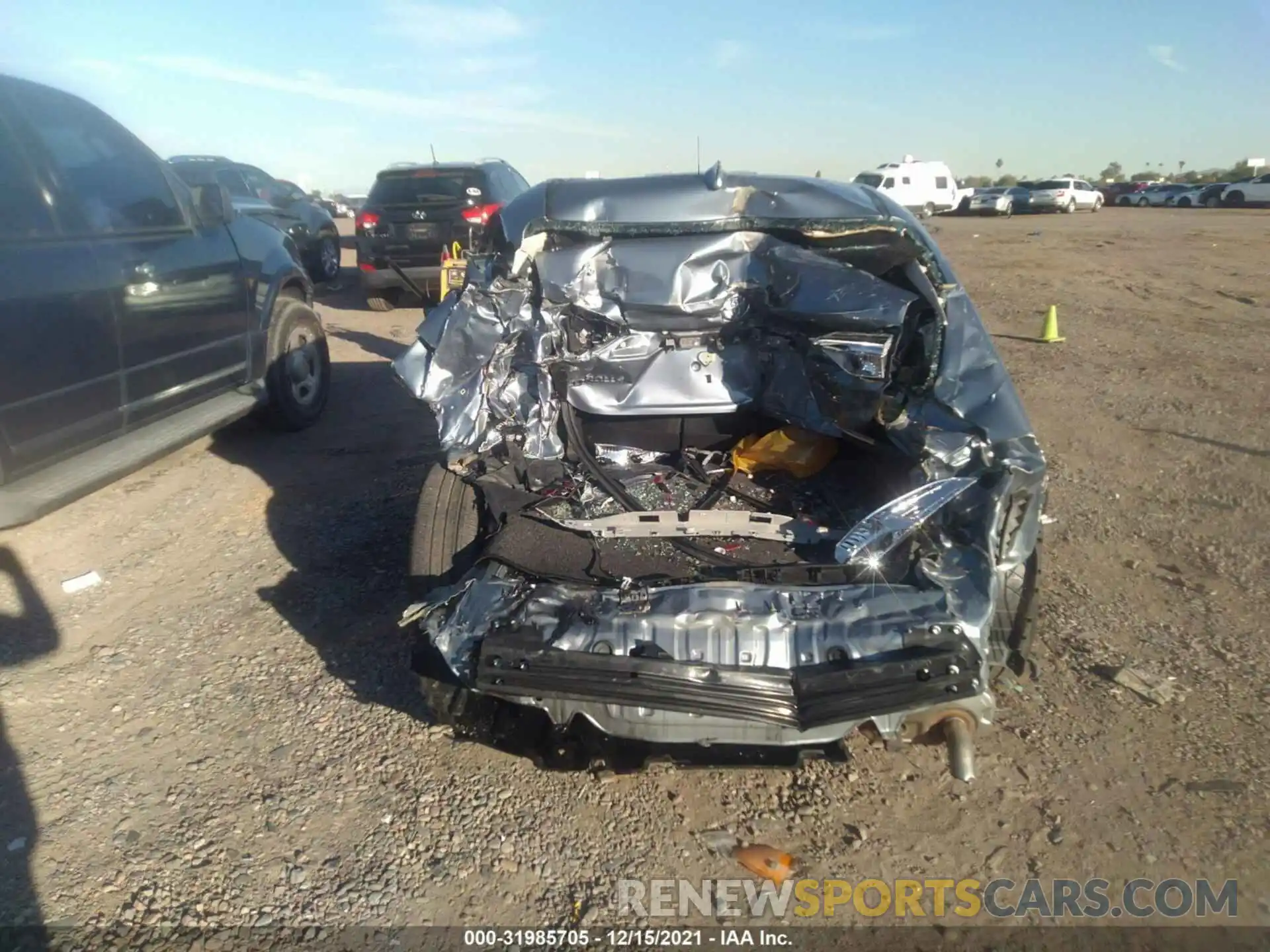 6 Photograph of a damaged car 5YFEPMAE8MP225863 TOYOTA COROLLA 2021