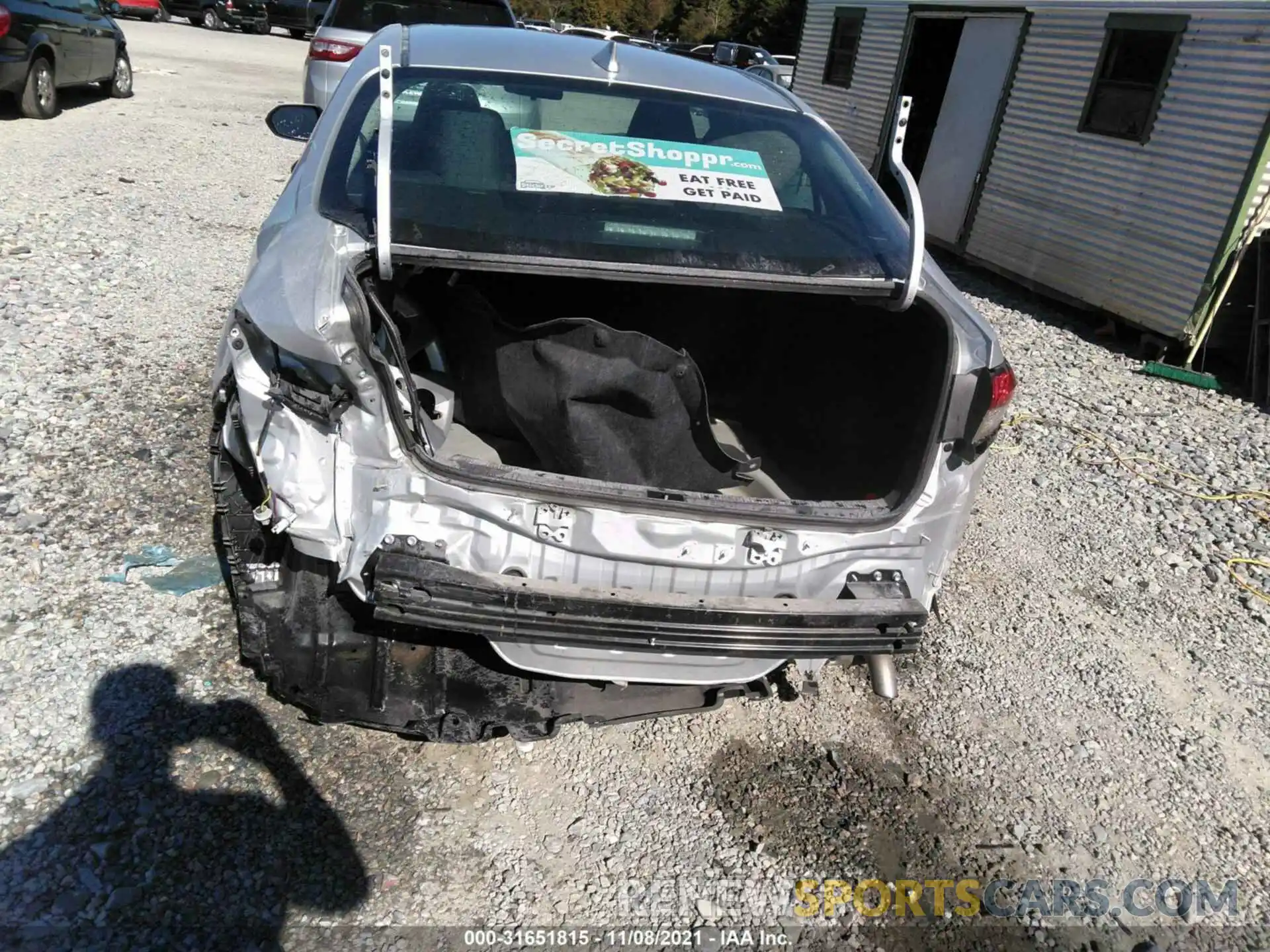 6 Photograph of a damaged car 5YFEPMAE8MP227709 TOYOTA COROLLA 2021