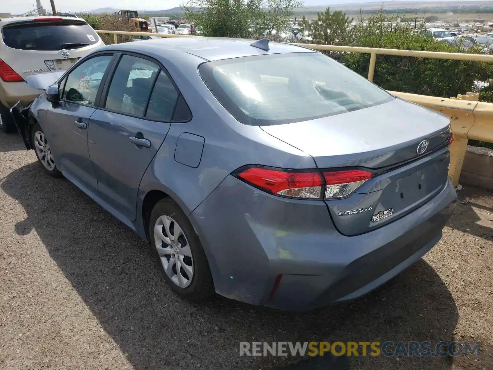 3 Photograph of a damaged car 5YFEPMAE8MP229427 TOYOTA COROLLA 2021