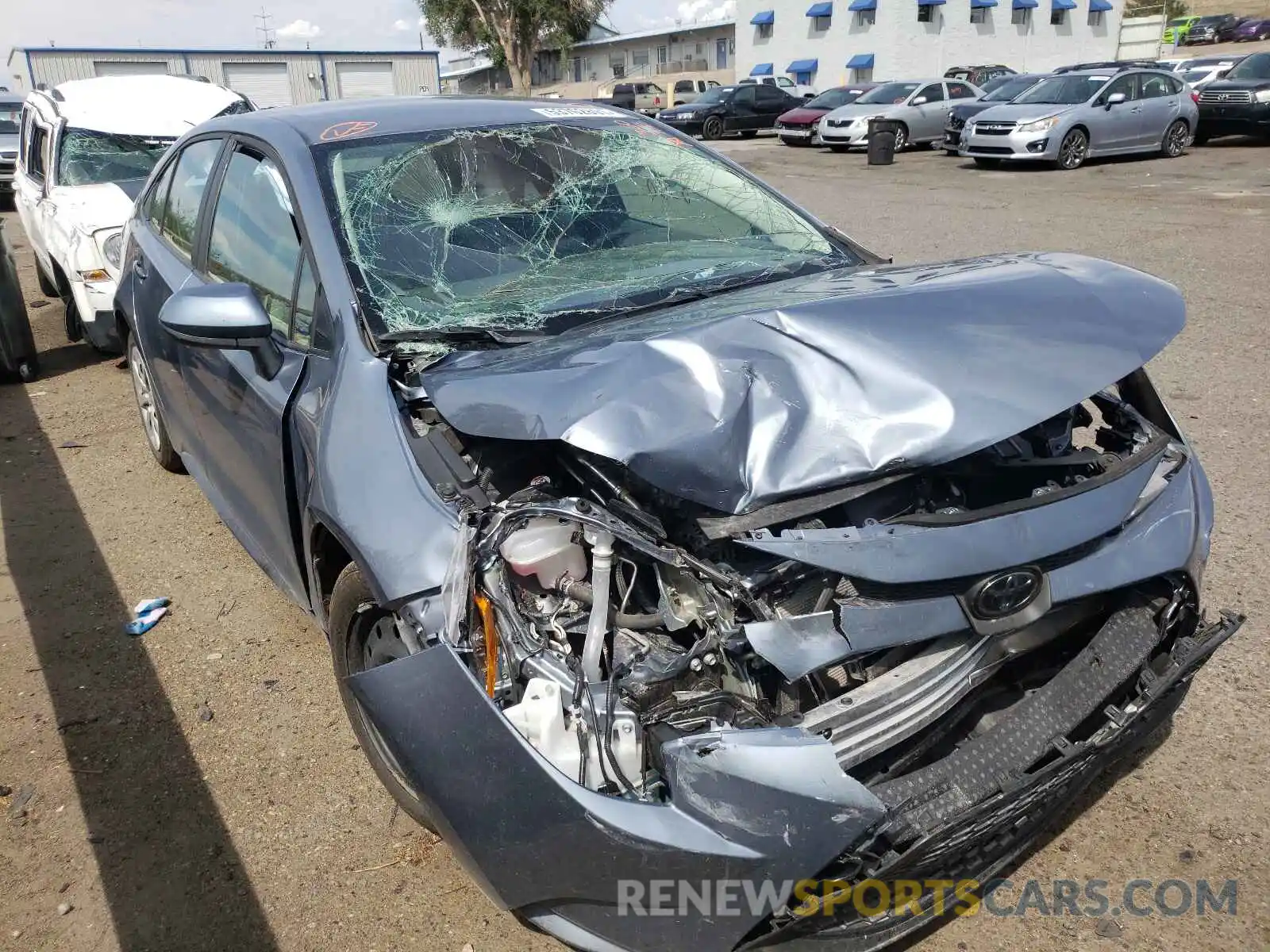 9 Photograph of a damaged car 5YFEPMAE8MP229427 TOYOTA COROLLA 2021